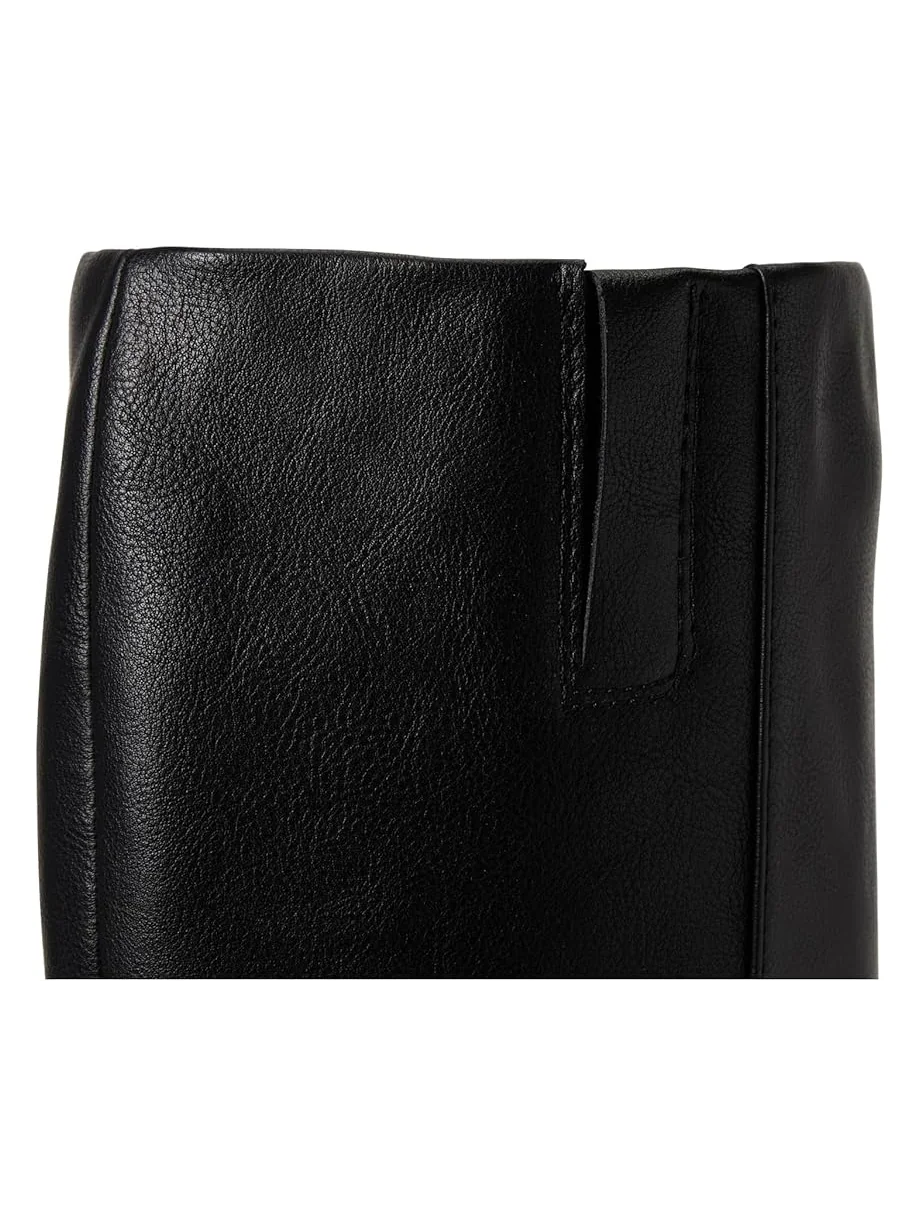Женские ботинки Lucky Brand Kujon O-Ring до колена — изображение 6 из 7, черный