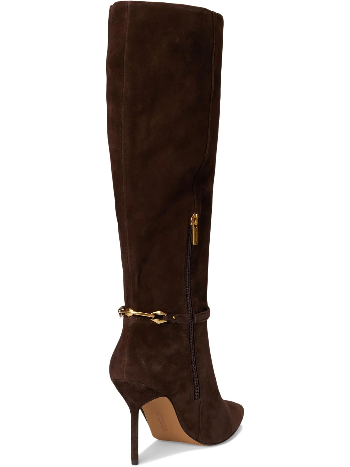 Ботинки Vince Camuto Women's Mirtha Ankle Link Wide Calf Knee High Boot — изображение 5 из 7, брауни
