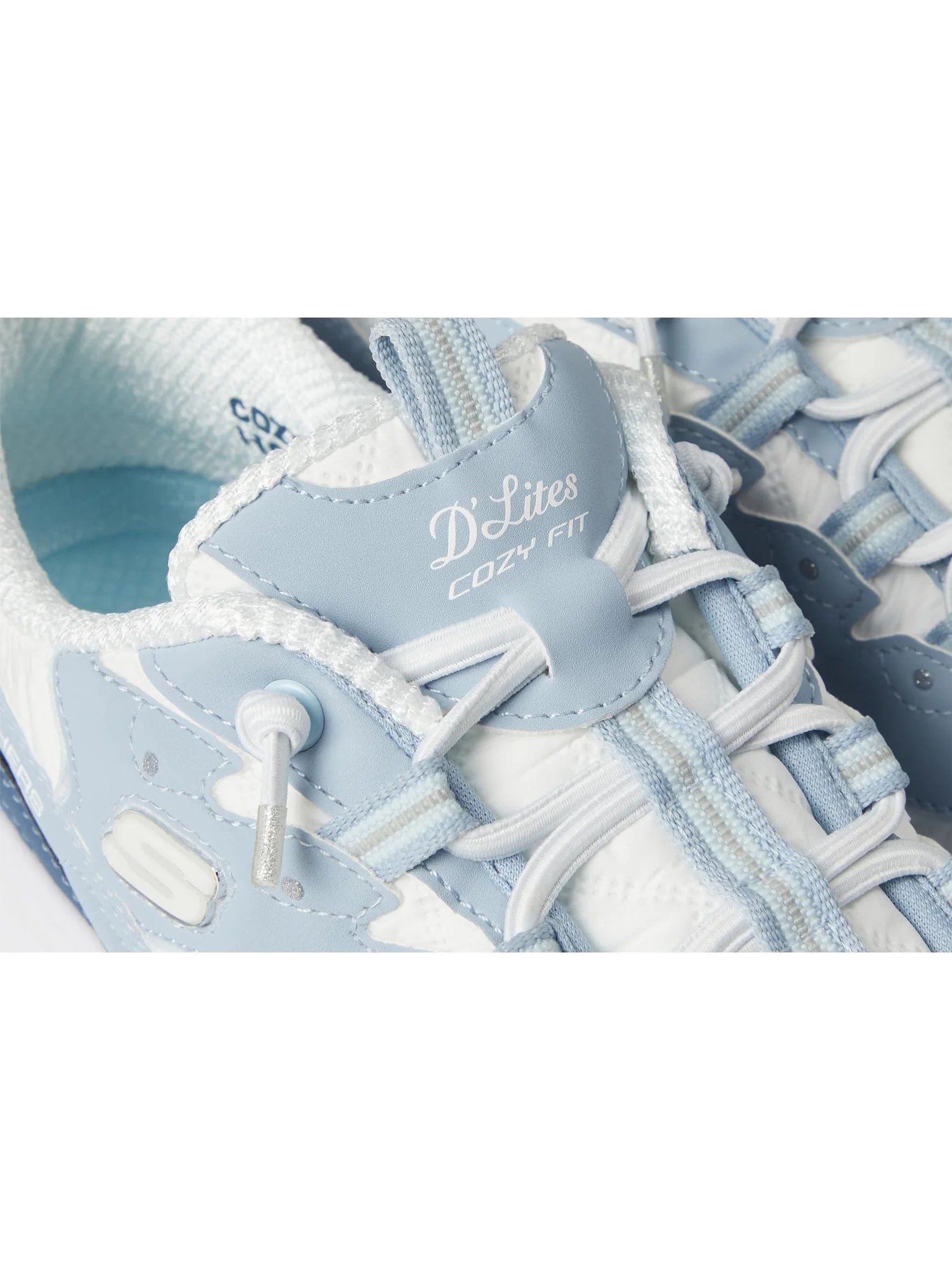 Кроссовки SKECHERS Women's Conotur Foam Cozy Fit Sweet Nostalgia — изображение 6 из 7, светлый синий