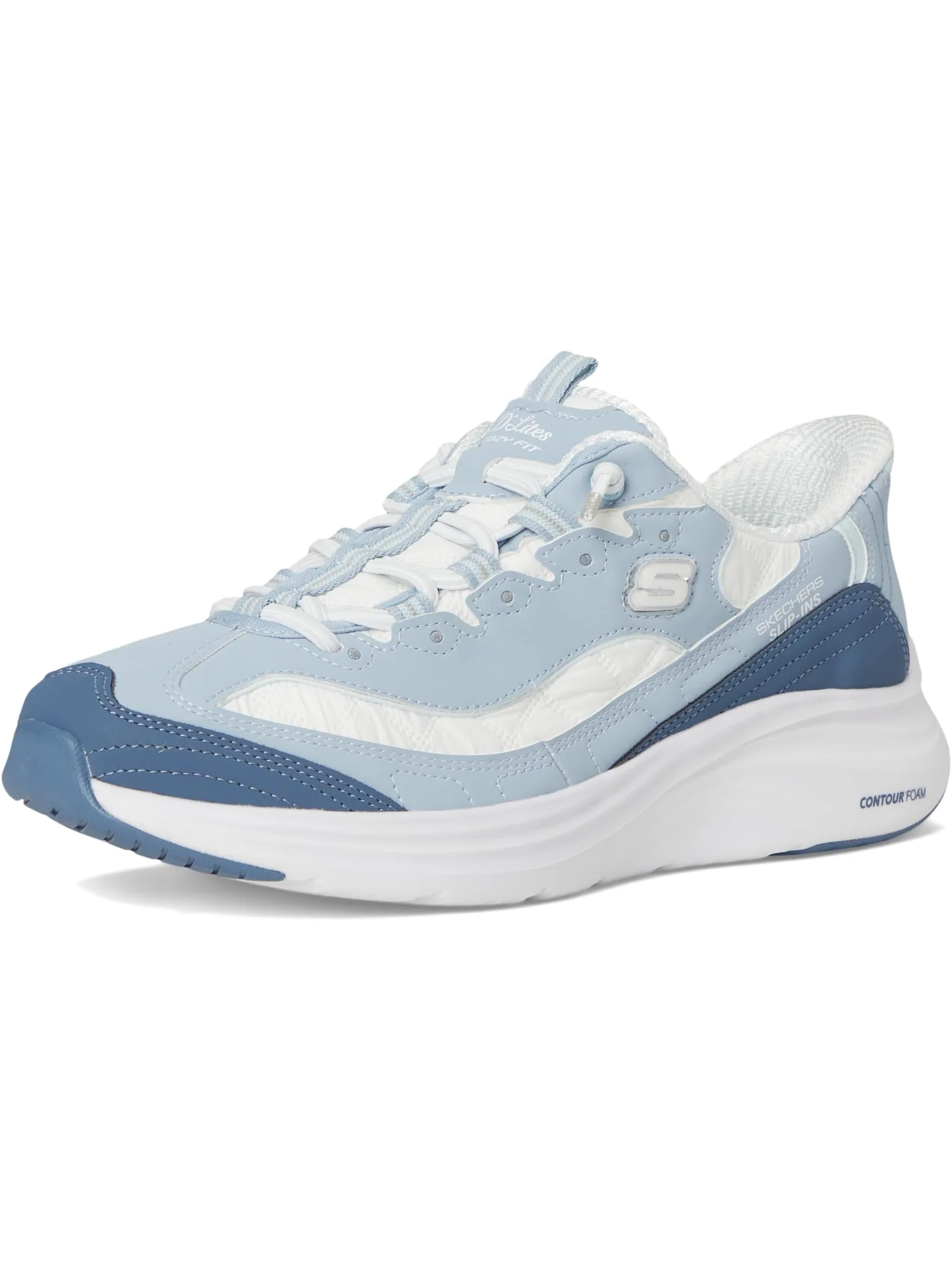 Кроссовки SKECHERS Women's Conotur Foam Cozy Fit Sweet Nostalgia — изображение 7 из 7, светлый синий