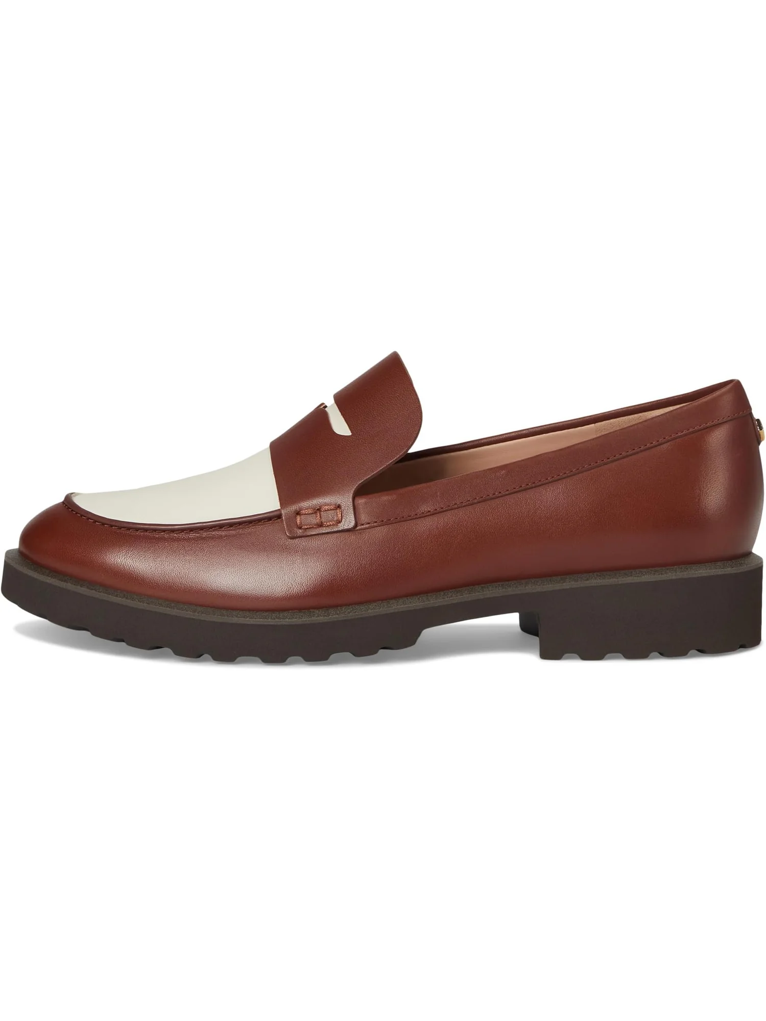 Лоферы Cole Haan Women's Gwendolyn Penny Loafers — изображение 4 из 7, темный/слоновая кость