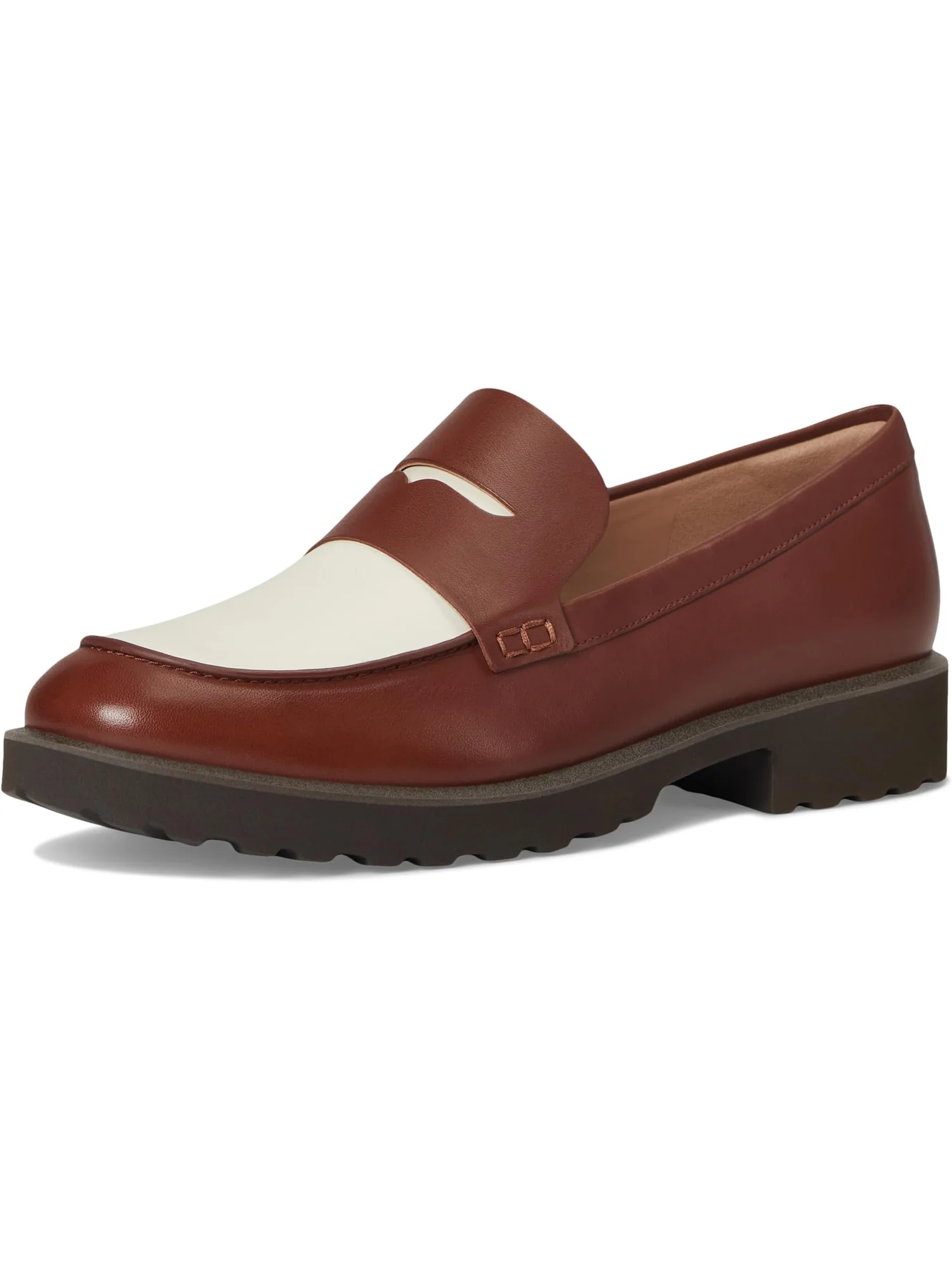 Лоферы Cole Haan Women's Gwendolyn Penny Loafers — изображение 7 из 7, темный/слоновая кость