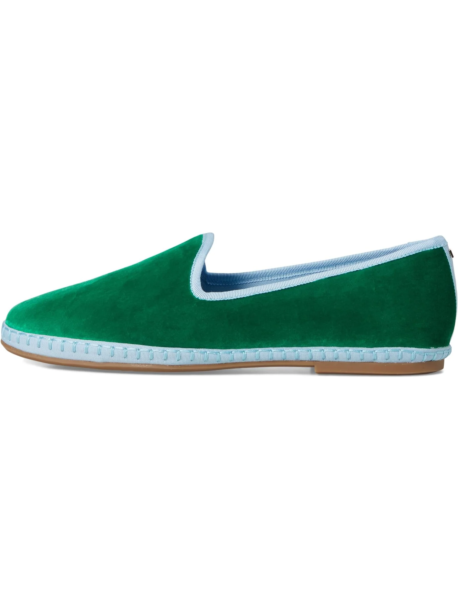 Лоферы Birdies Women's Heron Velvet Kelly Green — изображение 4 из 7, зеленый