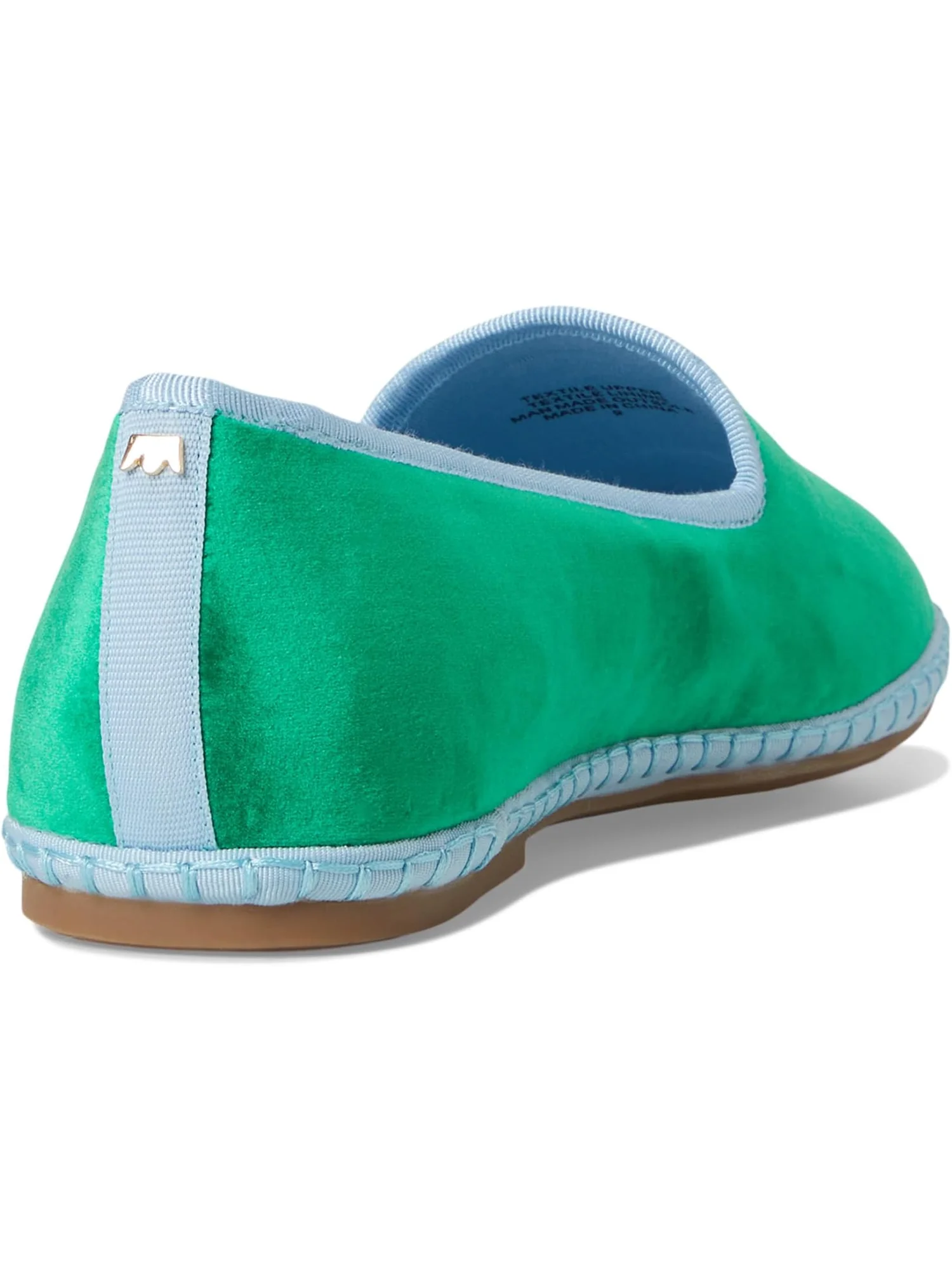 Лоферы Birdies Women's Heron Velvet Kelly Green — изображение 5 из 7, зеленый