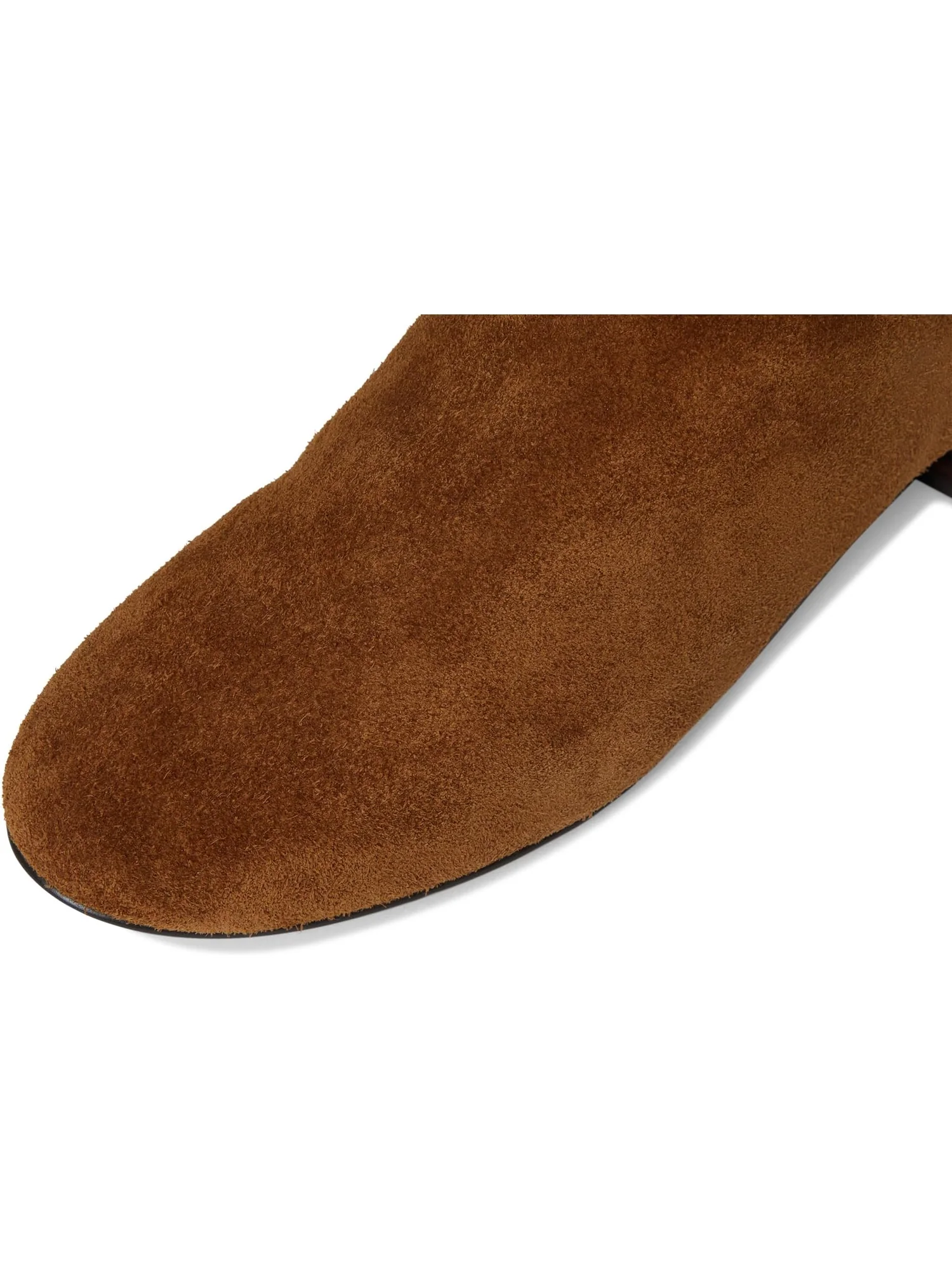 Ботинки Madewell Women's Taylor Round Toe Tall Boots - Suede — изображение 2 из 7, высушенный желудь