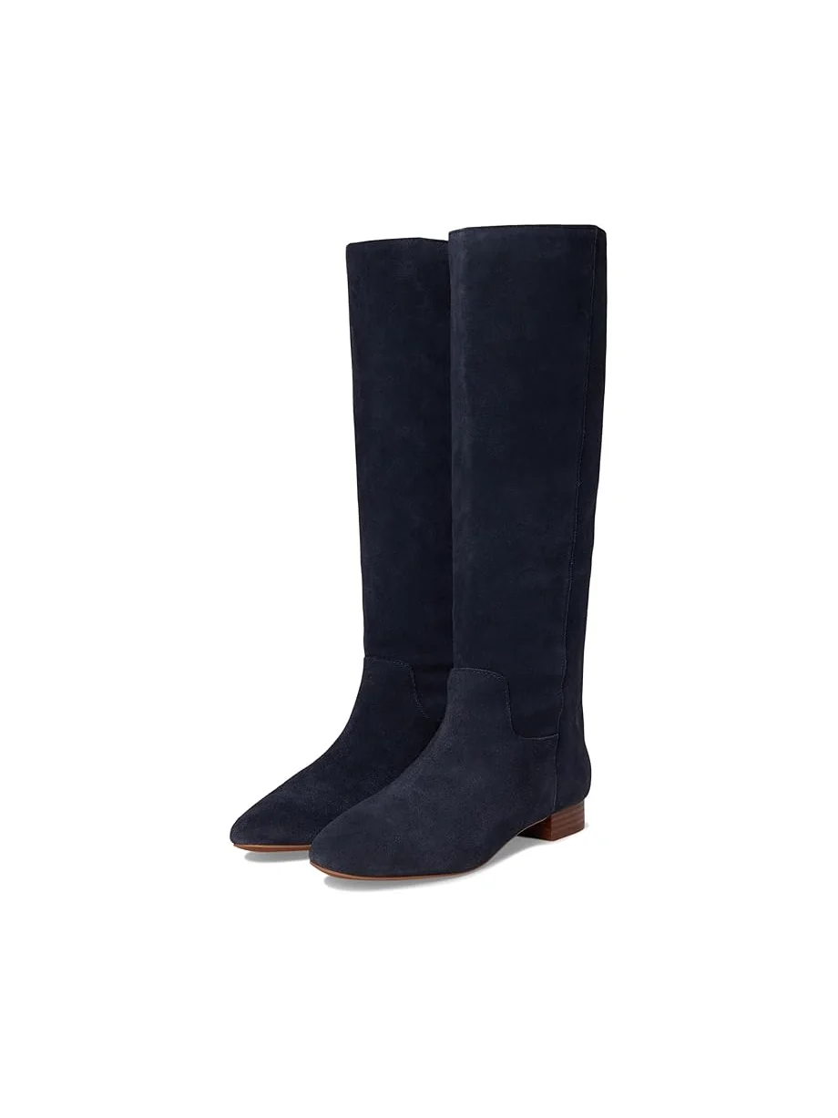 Женские высокие ботинки Madewell Taylor с круглым носком - Suede