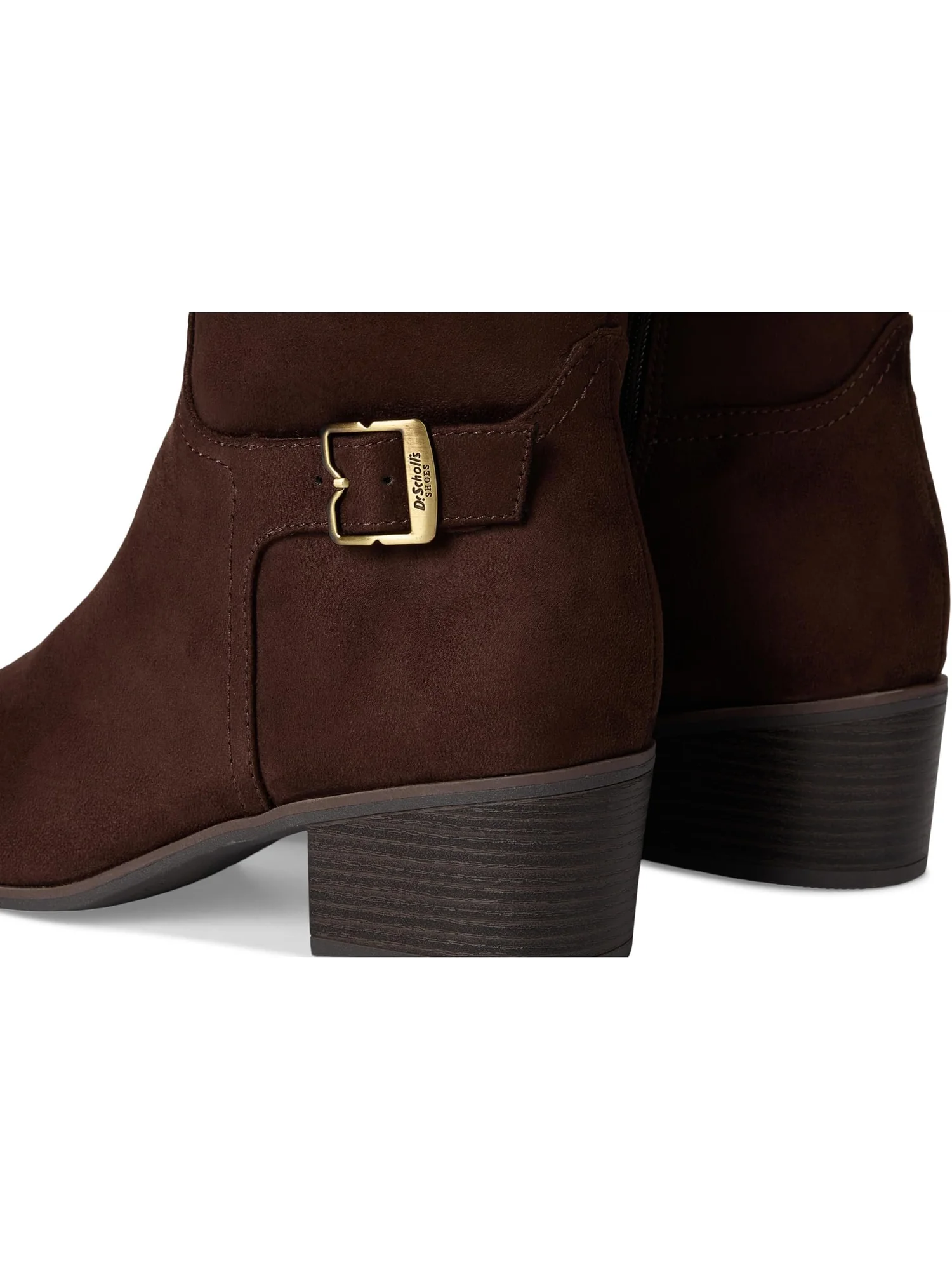 Ботинки Dr. Scholl's Women's Adeline Zip Tall Boots — изображение 6 из 7, темный коричневый