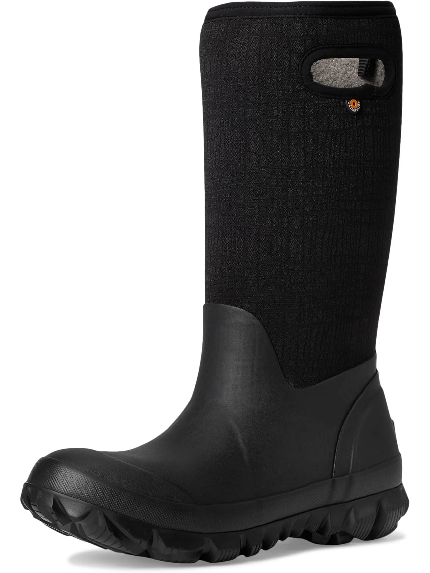 Ботинки Bogs Women's Whiteout Cracks — изображение 7 из 7, черный