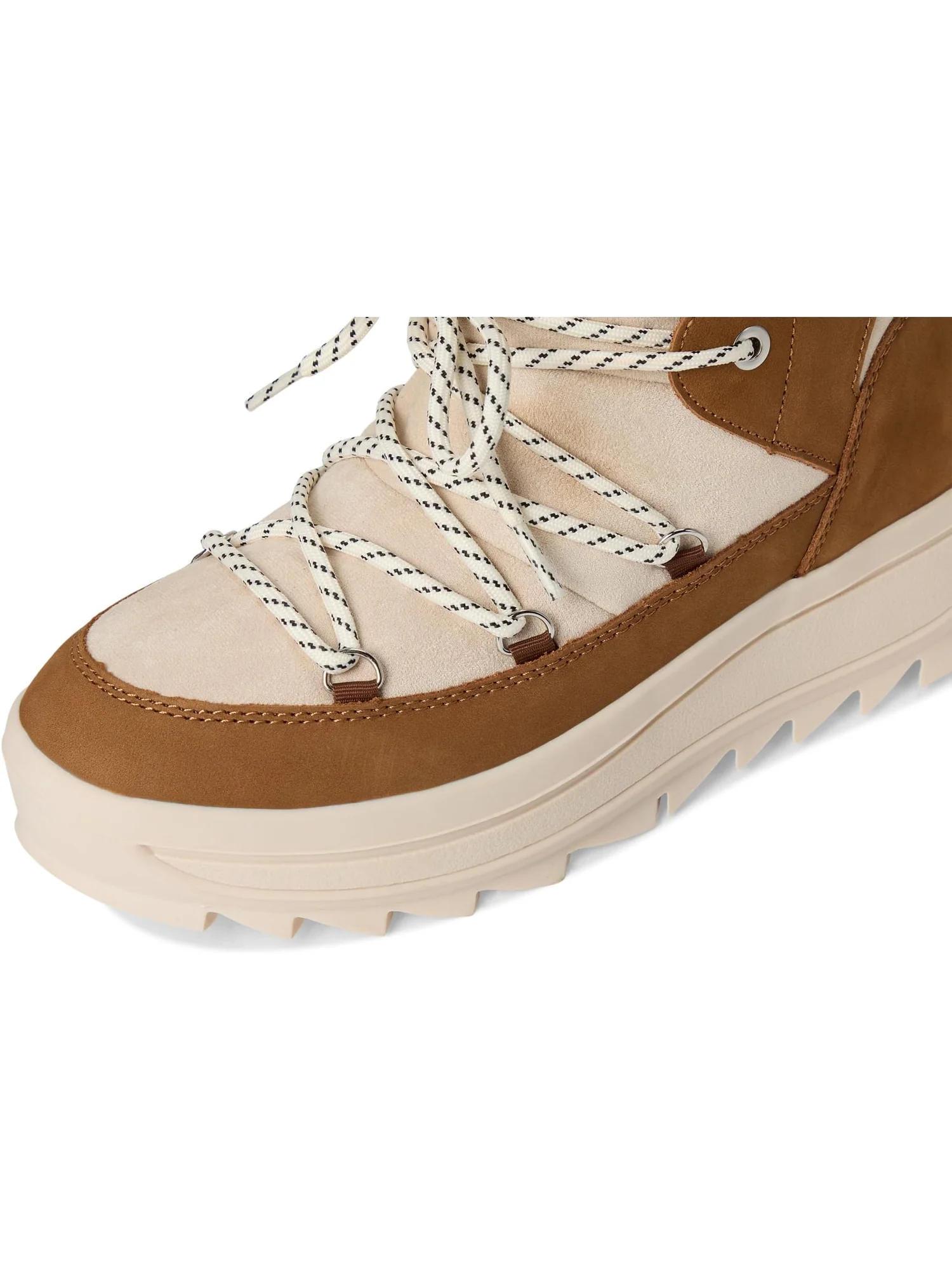 Ботинки Pajar CANADA Women's Galaxy Suede, Chalk/Chestnut — изображение 2 из 7, каштановый