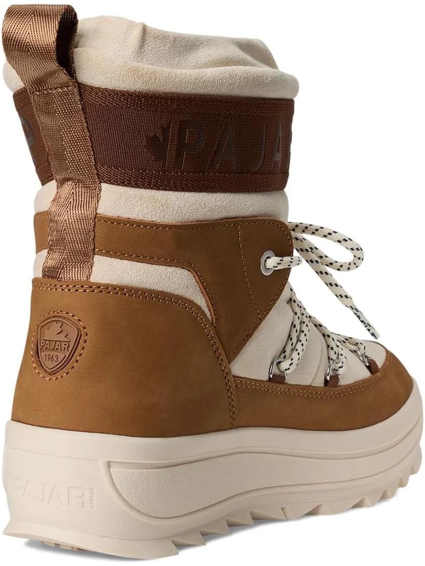 Ботинки Pajar CANADA Women's Galaxy Suede, Chalk/Chestnut — изображение 5 из 7, каштановый