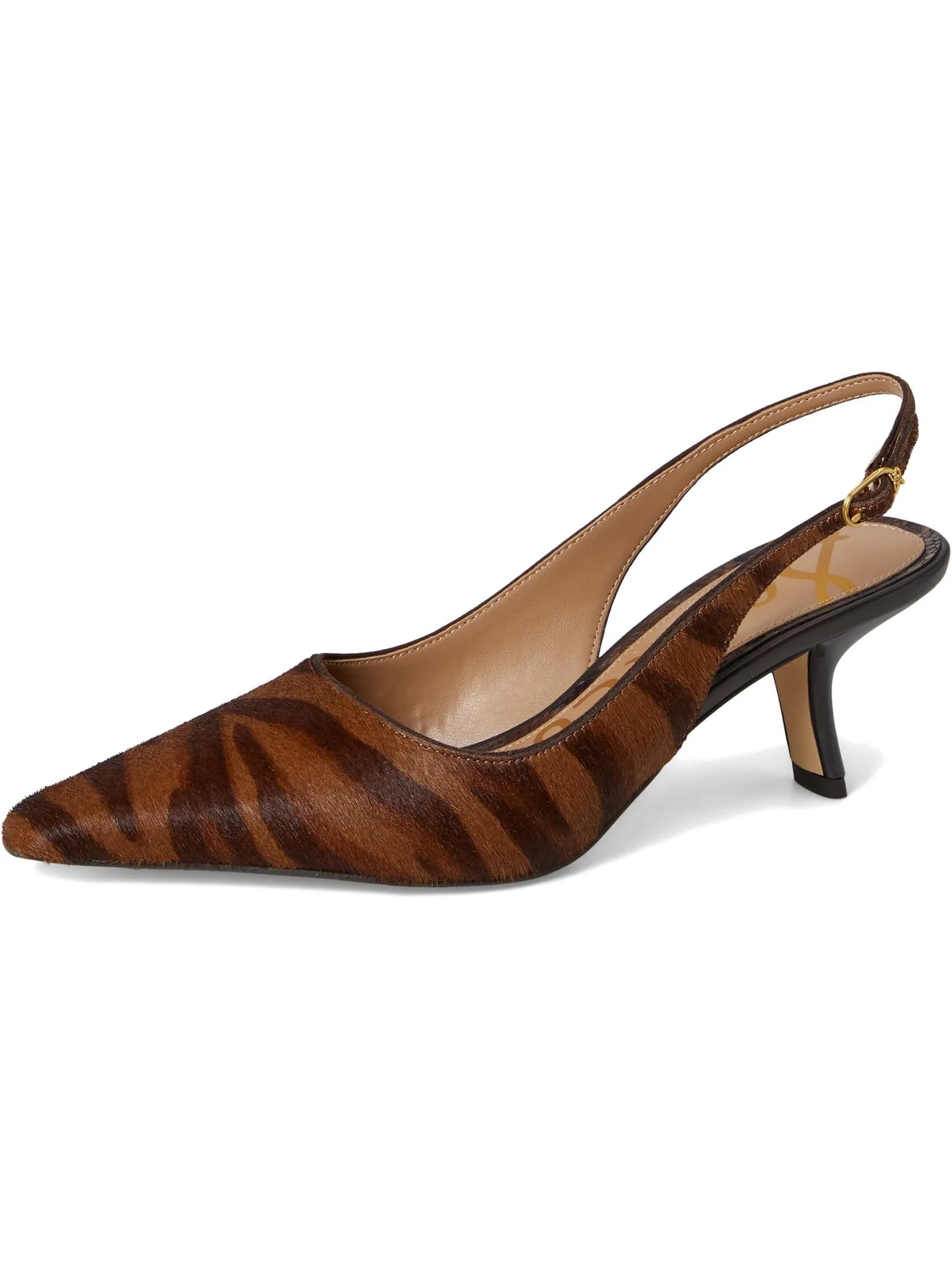 Туфли Sam Edelman Women's Bianka Sling Slingback Shoes — изображение 7 из 7, коричневый