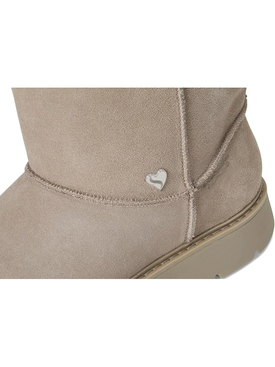 Женские ботинки SKECHERS Keepsakes Cozy - Cozy Shorty Hands Free Slip-Ins — изображение 6 из 7, тауп