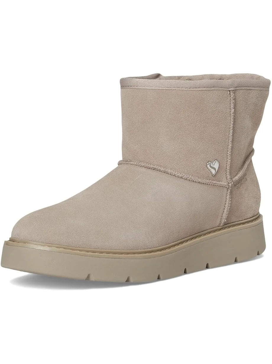 Женские ботинки SKECHERS Keepsakes Cozy - Cozy Shorty Hands Free Slip-Ins — изображение 7 из 7, тауп