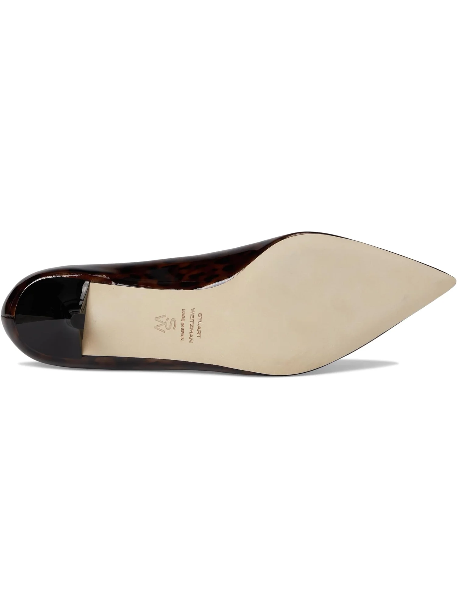 Туфли Stuart Weitzman Women's Stuart Power 50 — изображение 3 из 7, коричневый