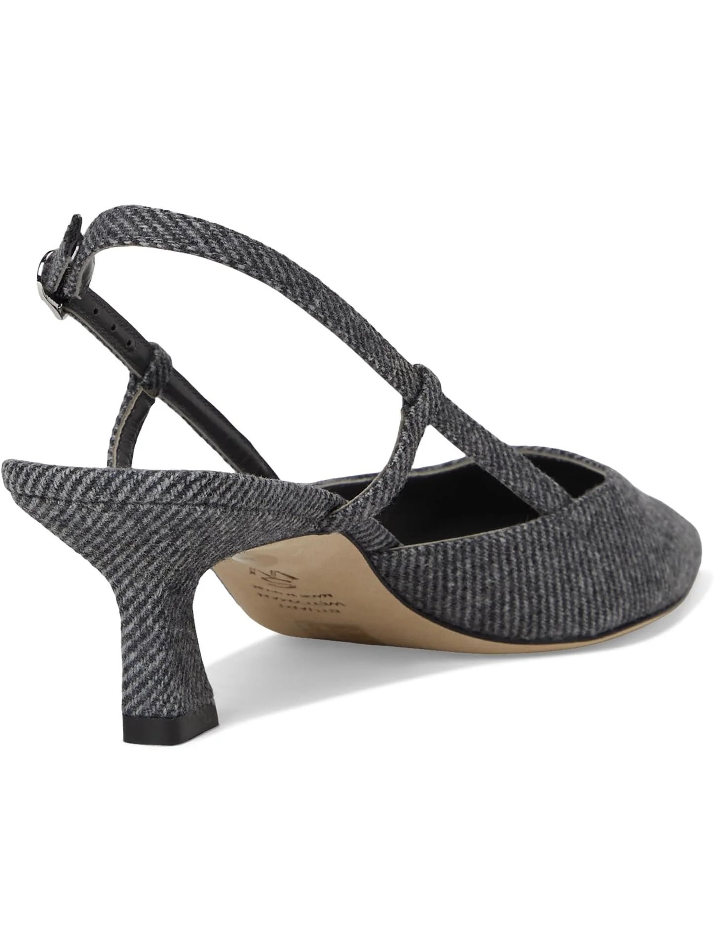 Туфли Stuart Weitzman Women's Vinnie 50 Slingback — изображение 5 из 7, черный/белый