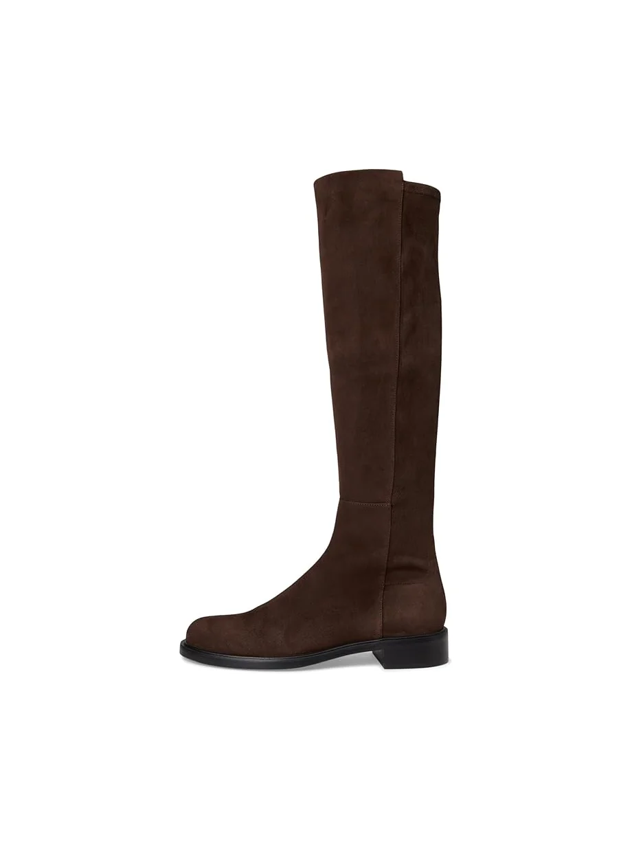 Женские ботинки Stuart Weitzman 5050 Gisele Kneehi — изображение 4 из 7, черный