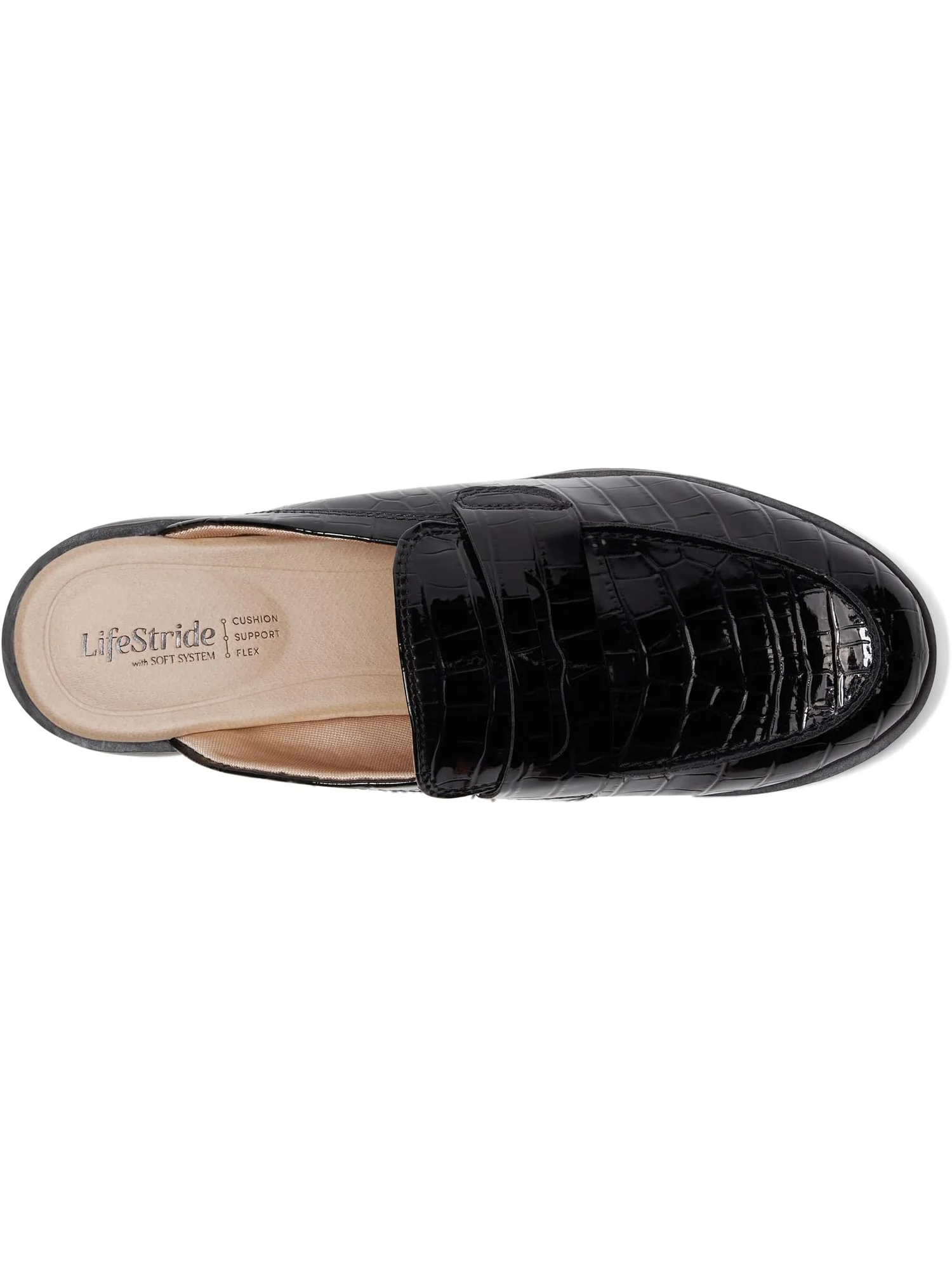 Лоферы LifeStride Women's London-mule Mule/Clog Shoes — изображение 2 из 7, черный