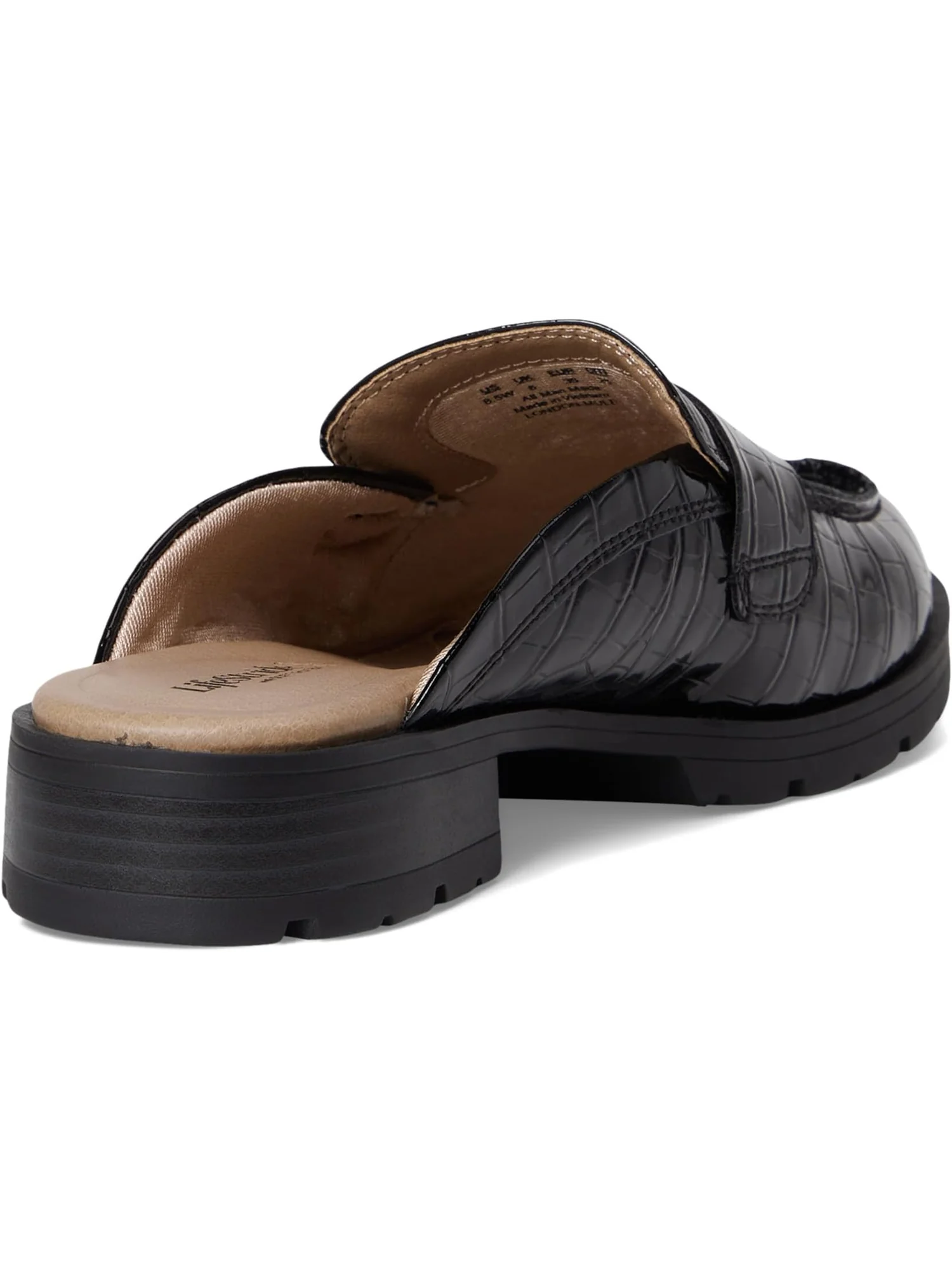 Лоферы LifeStride Women's London-mule Mule/Clog Shoes — изображение 5 из 7, черный