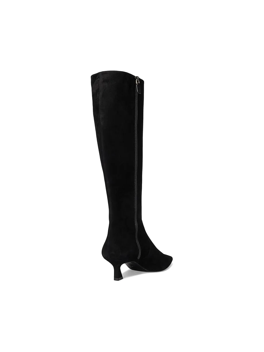Женские ботинки Stuart Weitzman Vinnie Zip 50 — изображение 5 из 7, черный