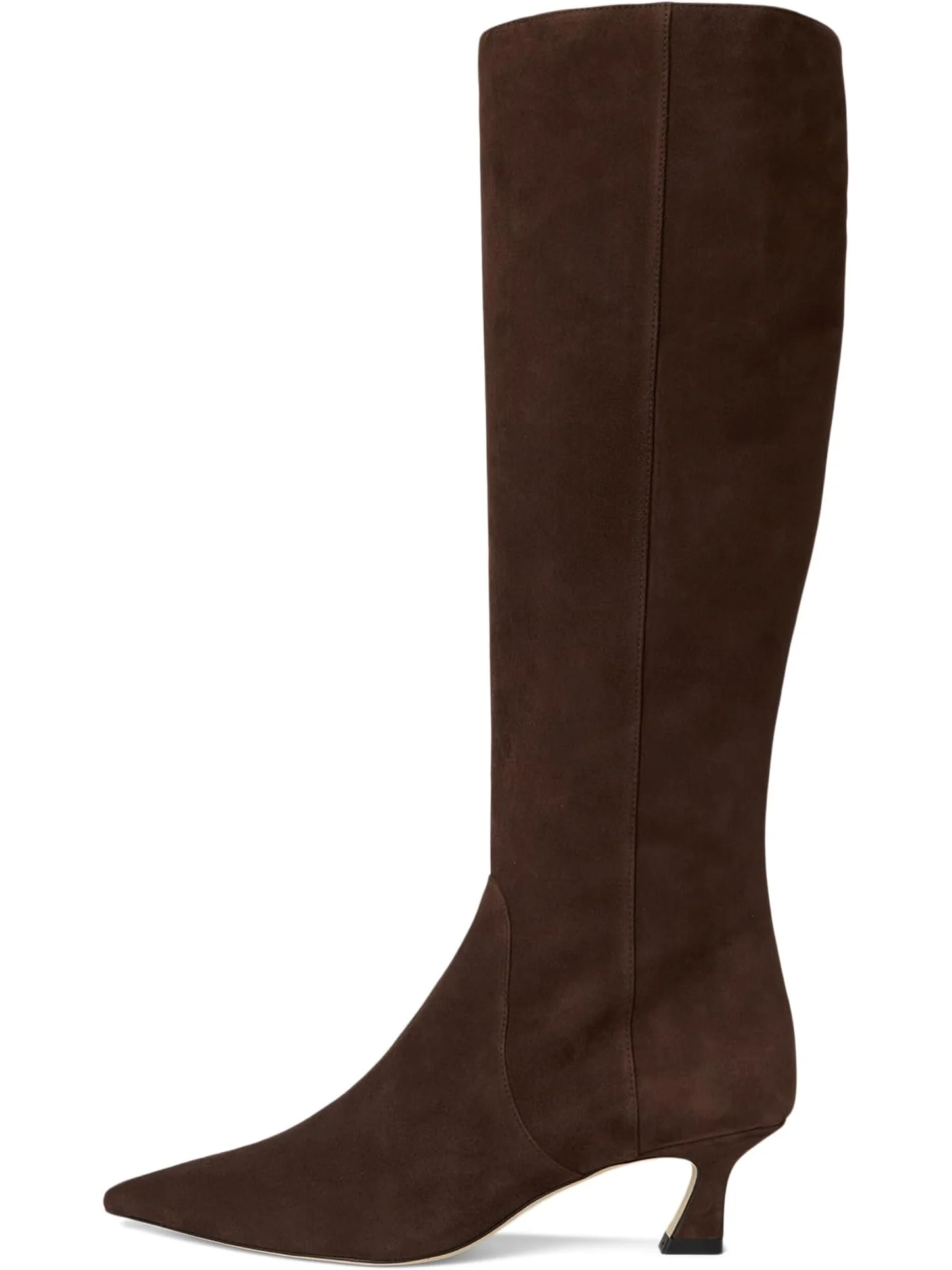 Ботинки Stuart Weitzman Women's Vinnie Zip Boots 50 — изображение 4 из 7, ореховый