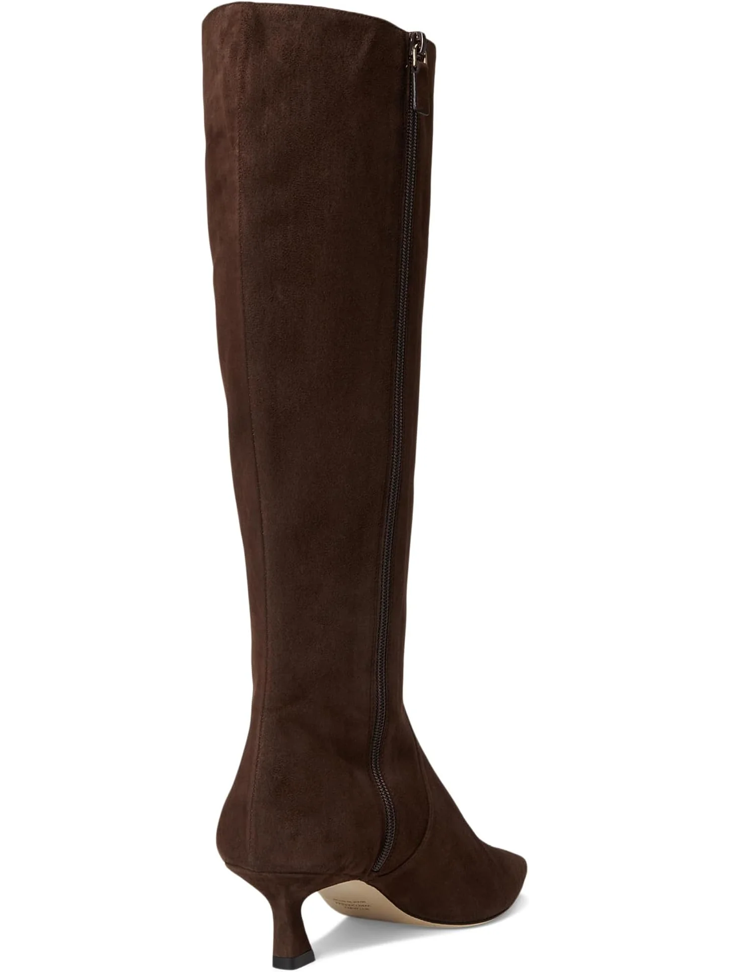 Ботинки Stuart Weitzman Women's Vinnie Zip Boots 50 — изображение 5 из 7, ореховый