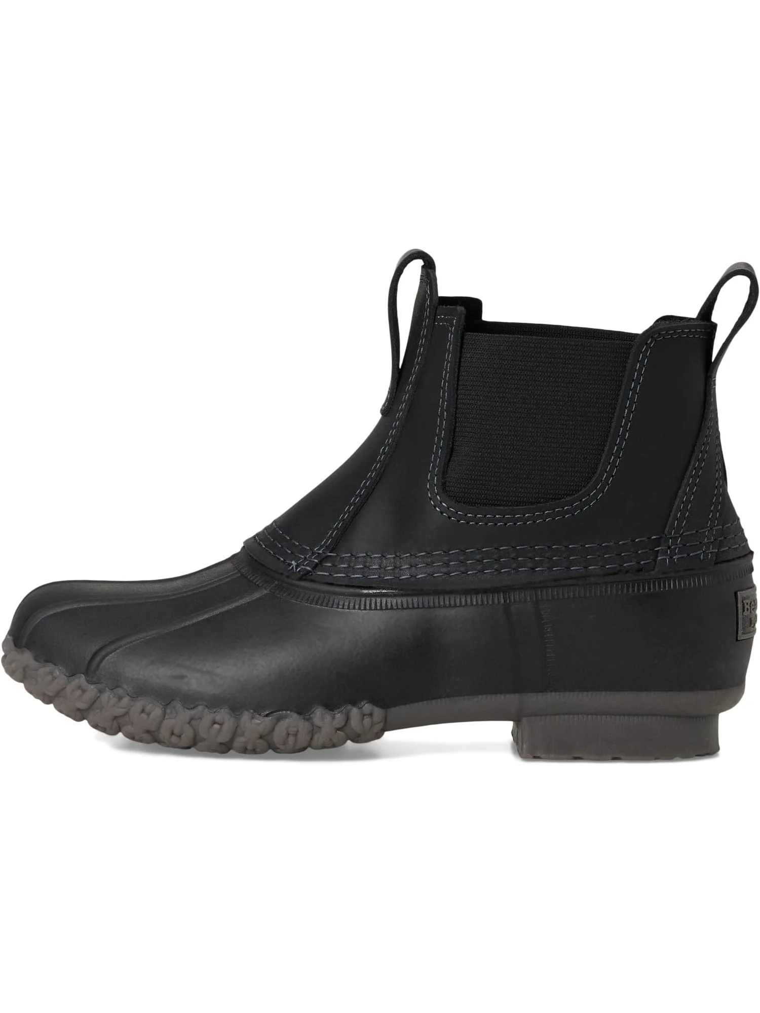 Ботинки L.L.Bean Women's Bean Boots 6.5" Chelsea — изображение 4 из 7, черный/черный/серый