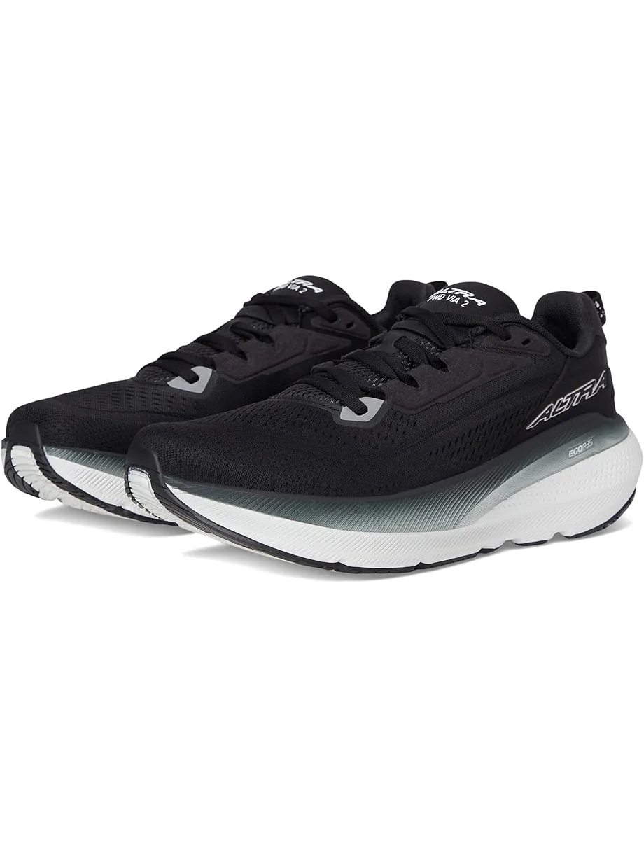 Женские кроссовки Altra Fwd Via 2 — изображение 1 из 7, черный/белый