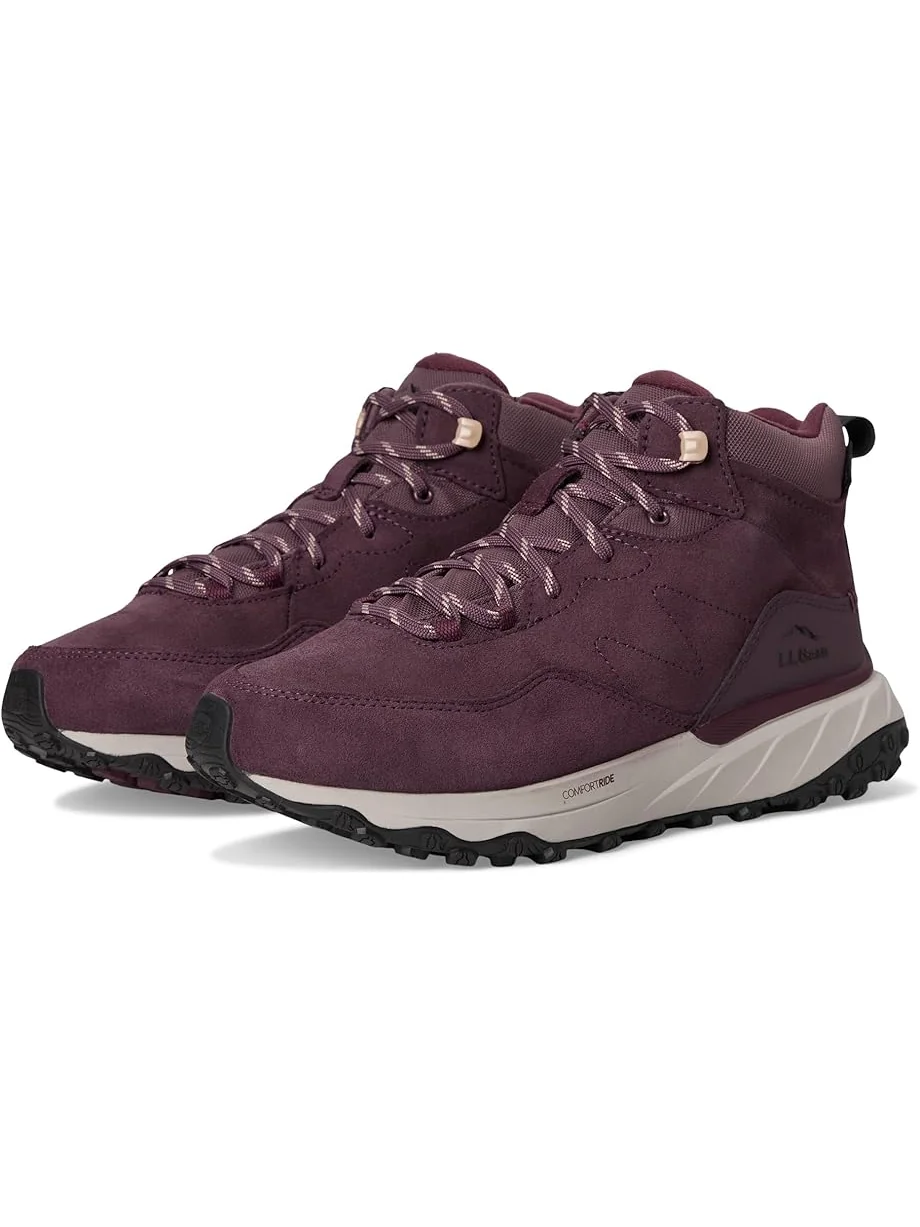 Женские водонепроницаемые ботинки L.L.Bean Snow Sneaker 6 Mid Lace Up — изображение 1 из 7, перламутровый