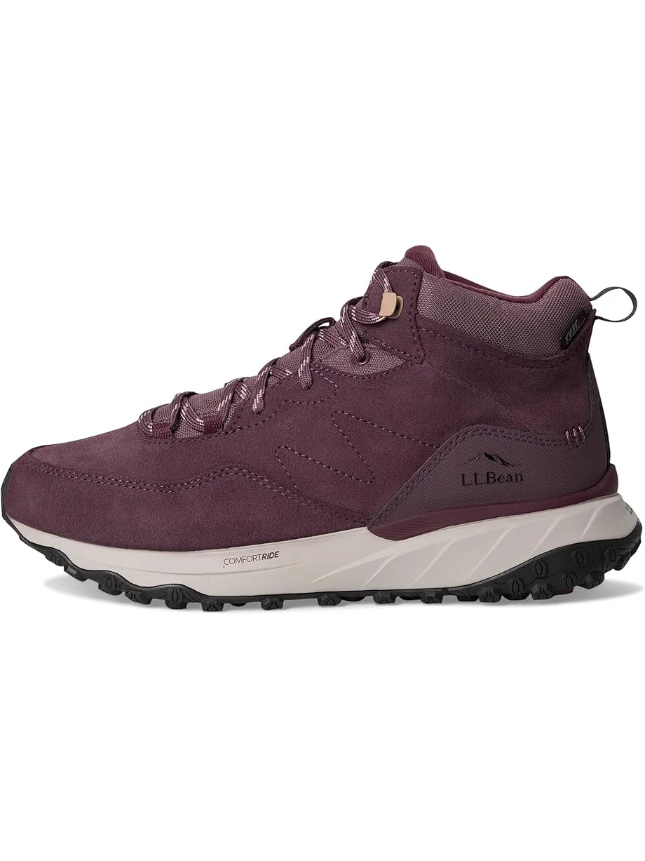 Женские водонепроницаемые ботинки L.L.Bean Snow Sneaker 6 Mid Lace Up — изображение 4 из 7, перламутровый
