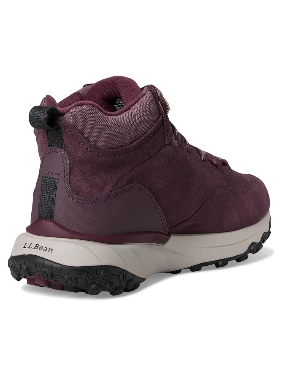 Женские водонепроницаемые ботинки L.L.Bean Snow Sneaker 6 Mid Lace Up — изображение 5 из 7, перламутровый