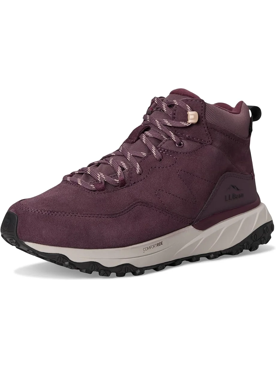 Женские водонепроницаемые ботинки L.L.Bean Snow Sneaker 6 Mid Lace Up — изображение 7 из 7, перламутровый