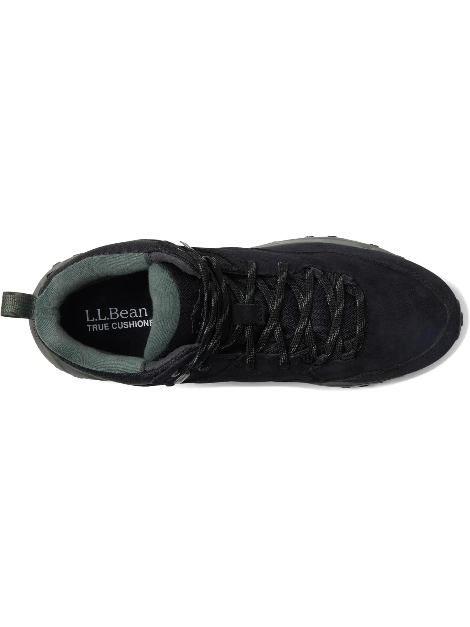 Ботинки L.L.Bean Women's Snow Sneaker 6 Waterproof Mid Lace Up — изображение 2 из 7, черный