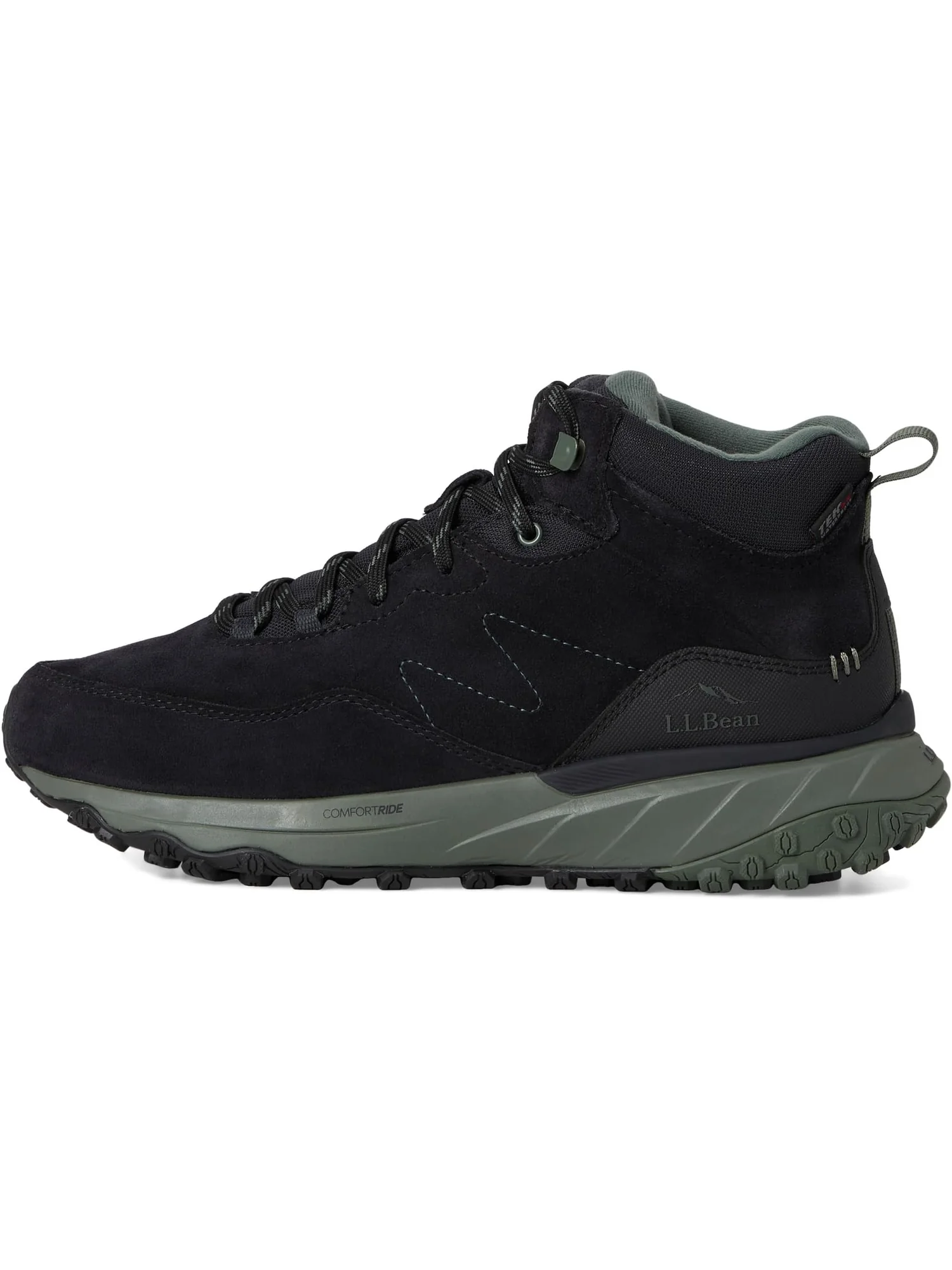 Ботинки L.L.Bean Women's Snow Sneaker 6 Waterproof Mid Lace Up — изображение 4 из 7, черный