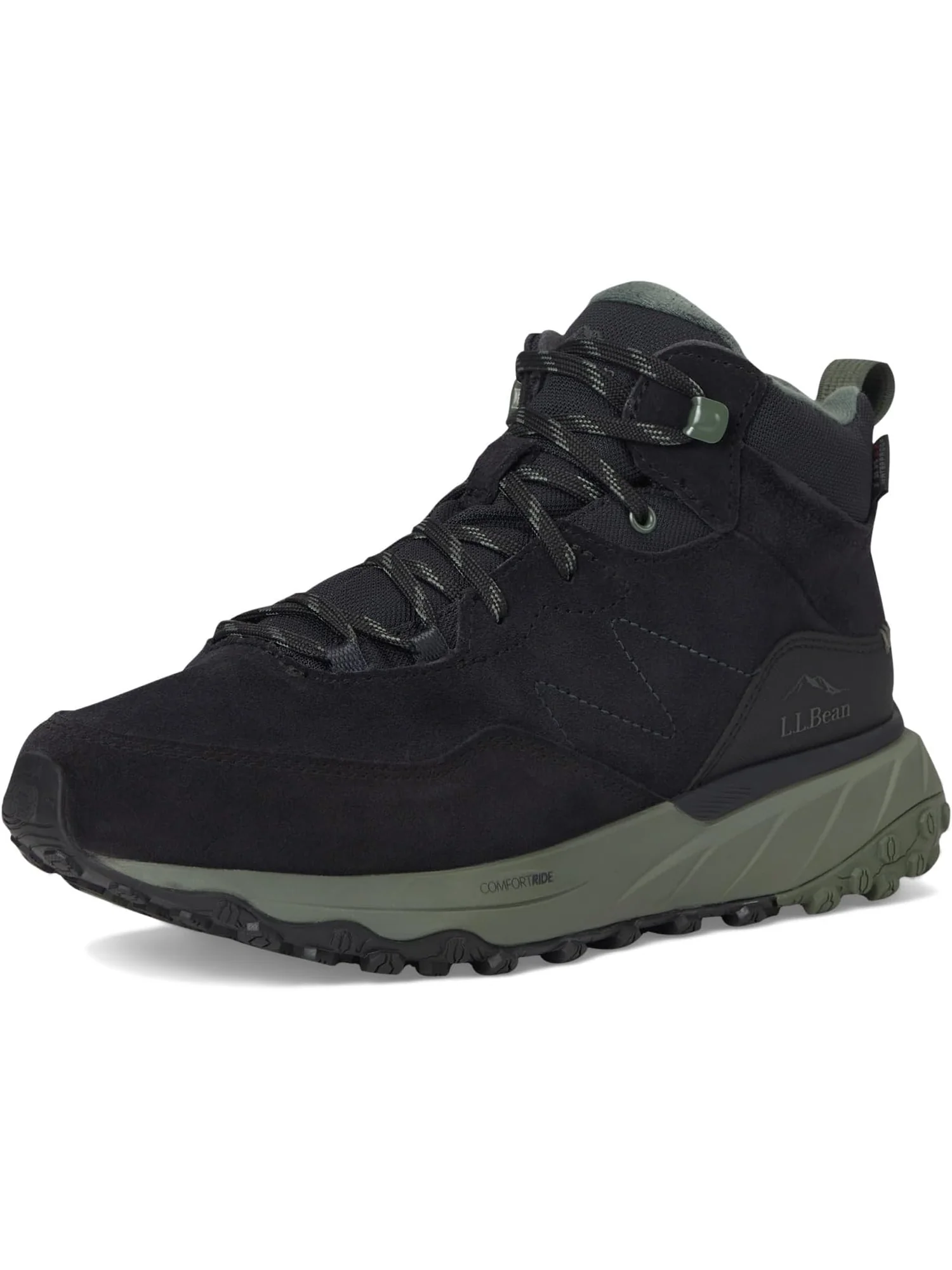 Ботинки L.L.Bean Women's Snow Sneaker 6 Waterproof Mid Lace Up — изображение 7 из 7, черный