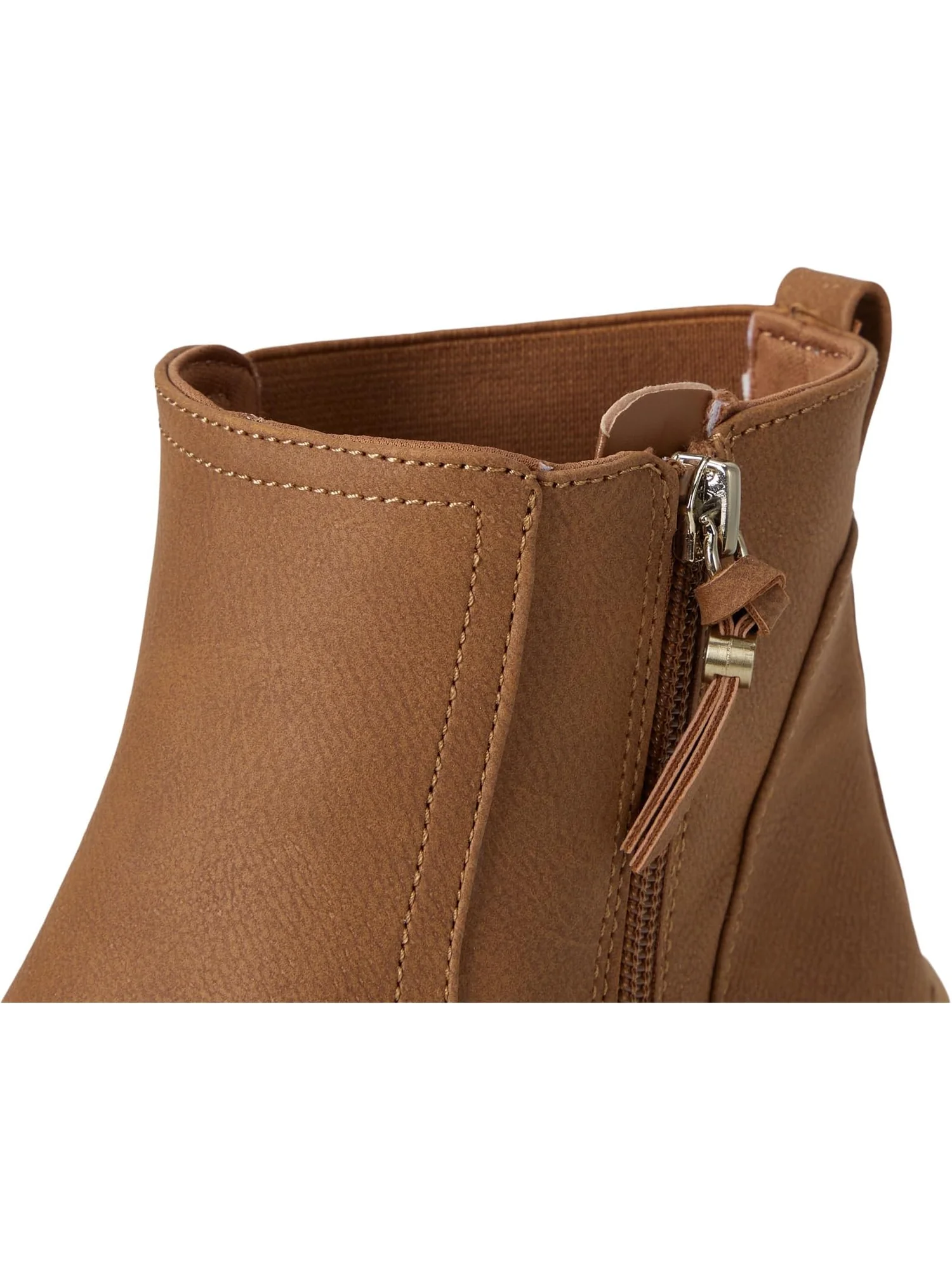 Ботинки Dr. Scholl's Women's Time Off Up Zip Zip Short Boots — изображение 6 из 7, коричневый