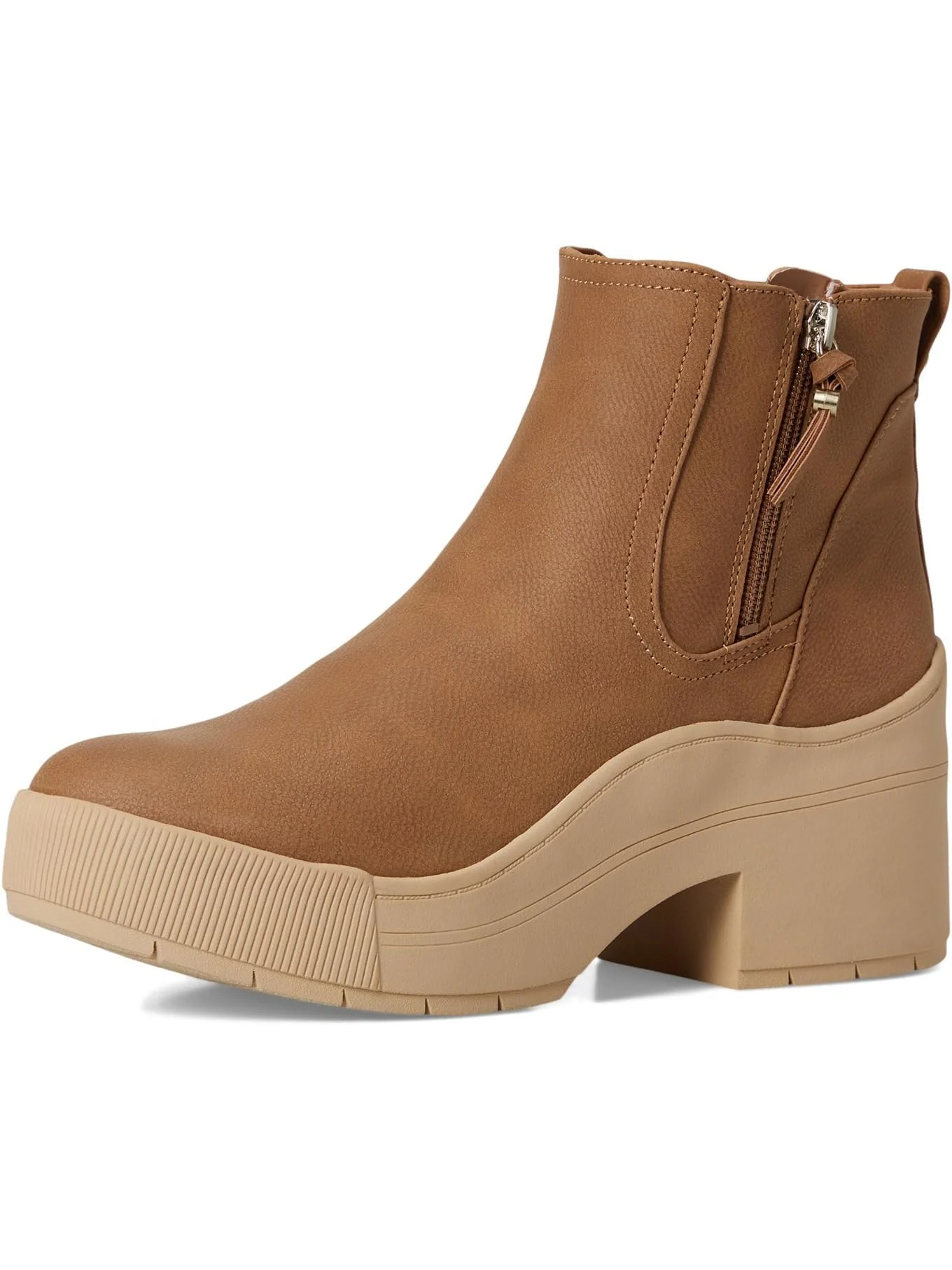 Ботинки Dr. Scholl's Women's Time Off Up Zip Zip Short Boots — изображение 7 из 7, коричневый