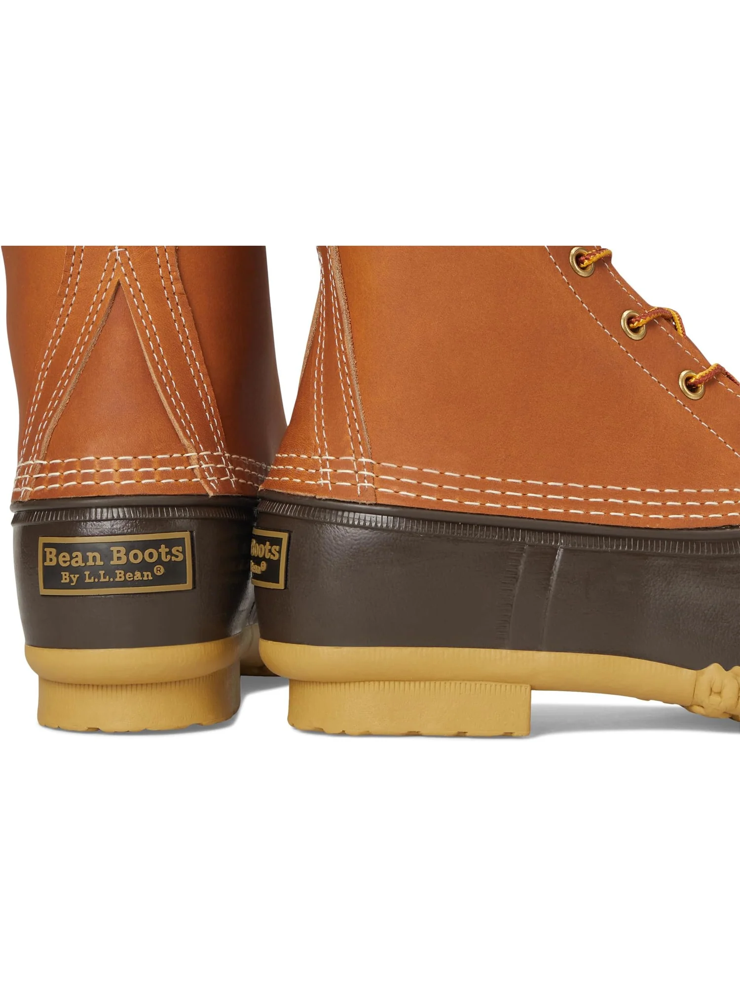 Ботинки L.L.Bean Women's Bean Boots 8" Insulated — изображение 6 из 7, бежевый/коричневый