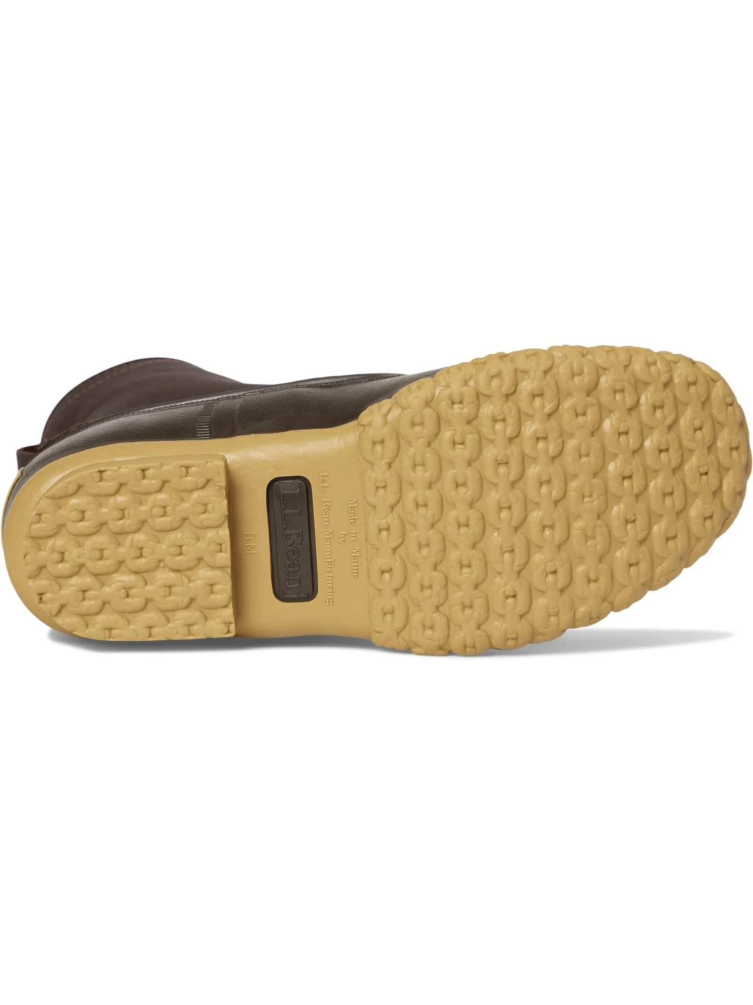 Ботинки L.L.Bean Women's 10" Maine Hunting Shoe — изображение 3 из 7, коричневый/коричневый