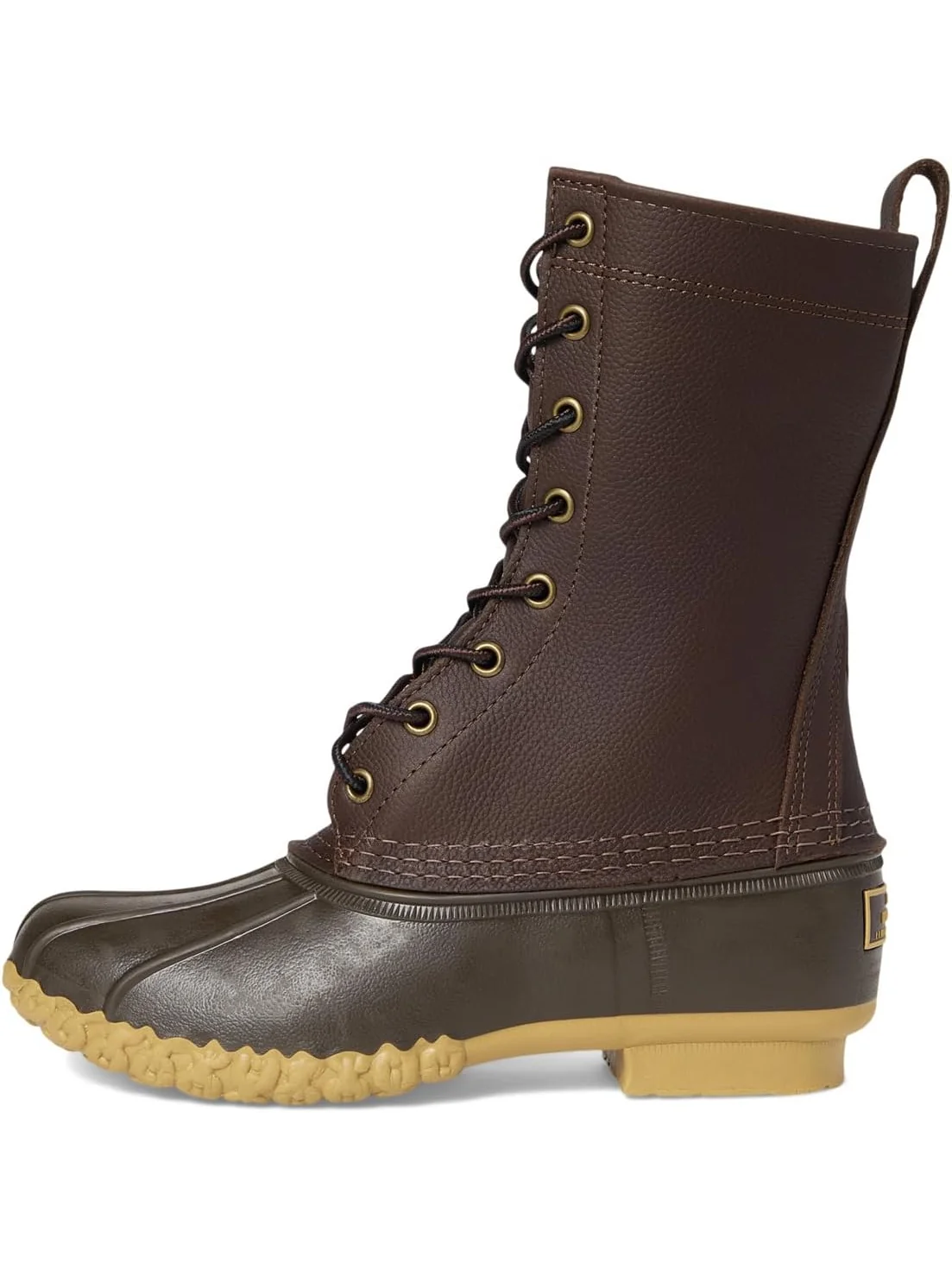 Ботинки L.L.Bean Women's 10" Maine Hunting Shoe — изображение 4 из 7, коричневый/коричневый