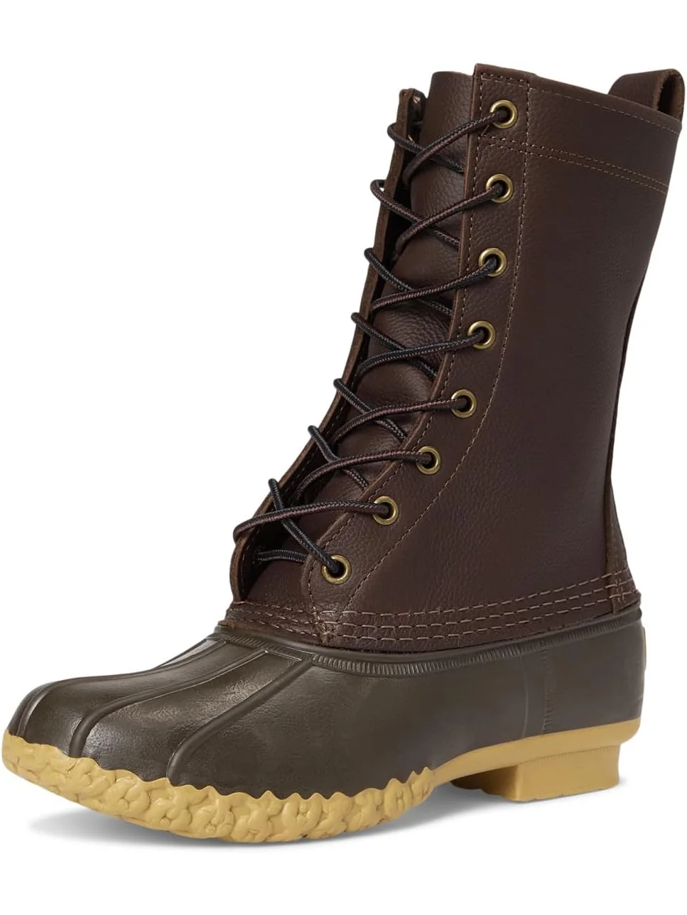 Ботинки L.L.Bean Women's 10" Maine Hunting Shoe — изображение 7 из 7, коричневый/коричневый