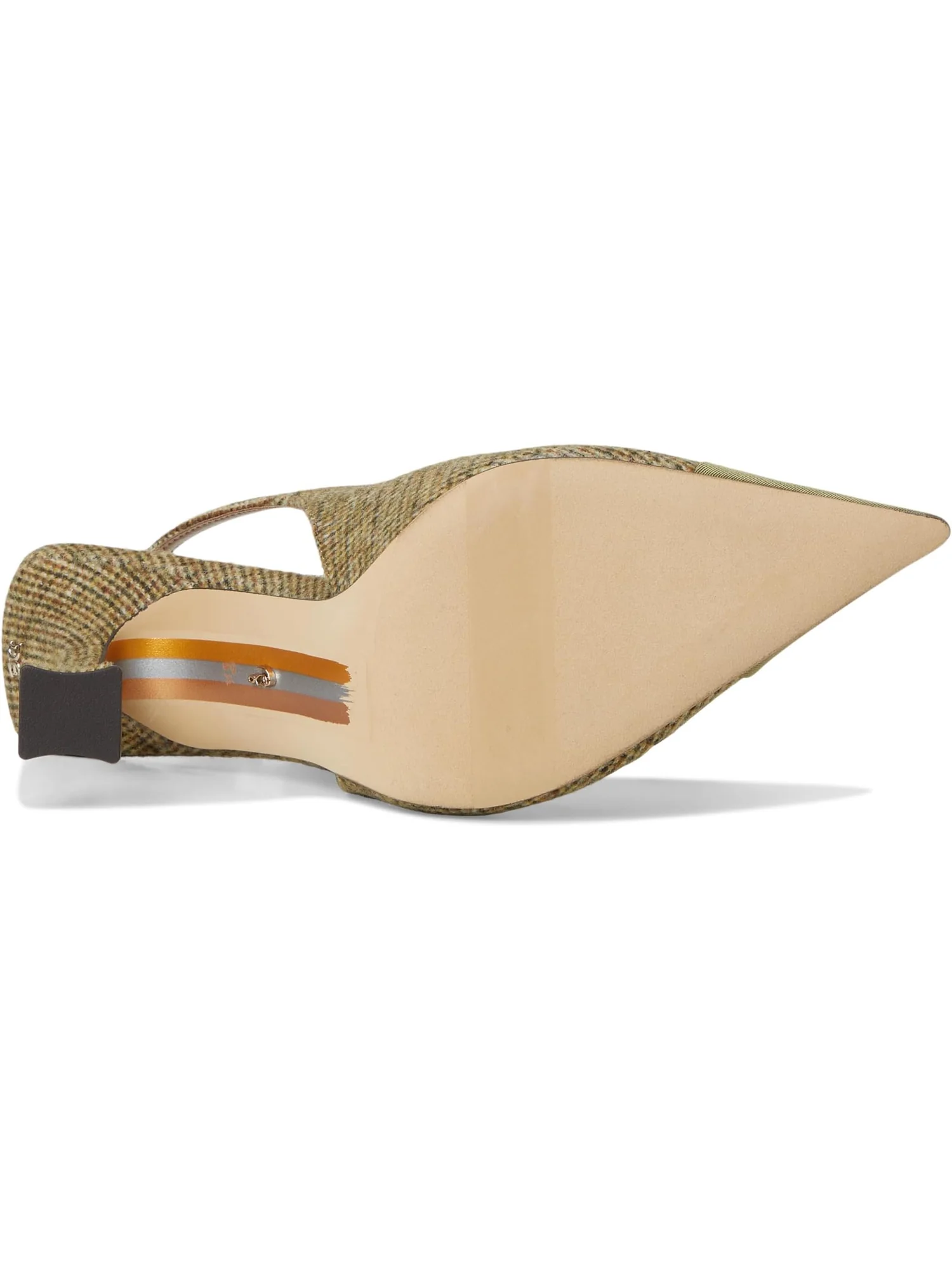 Туфли Sam Edelman Women's Odette 2 Slingback Shoes — изображение 3 из 7, оливковый мульти