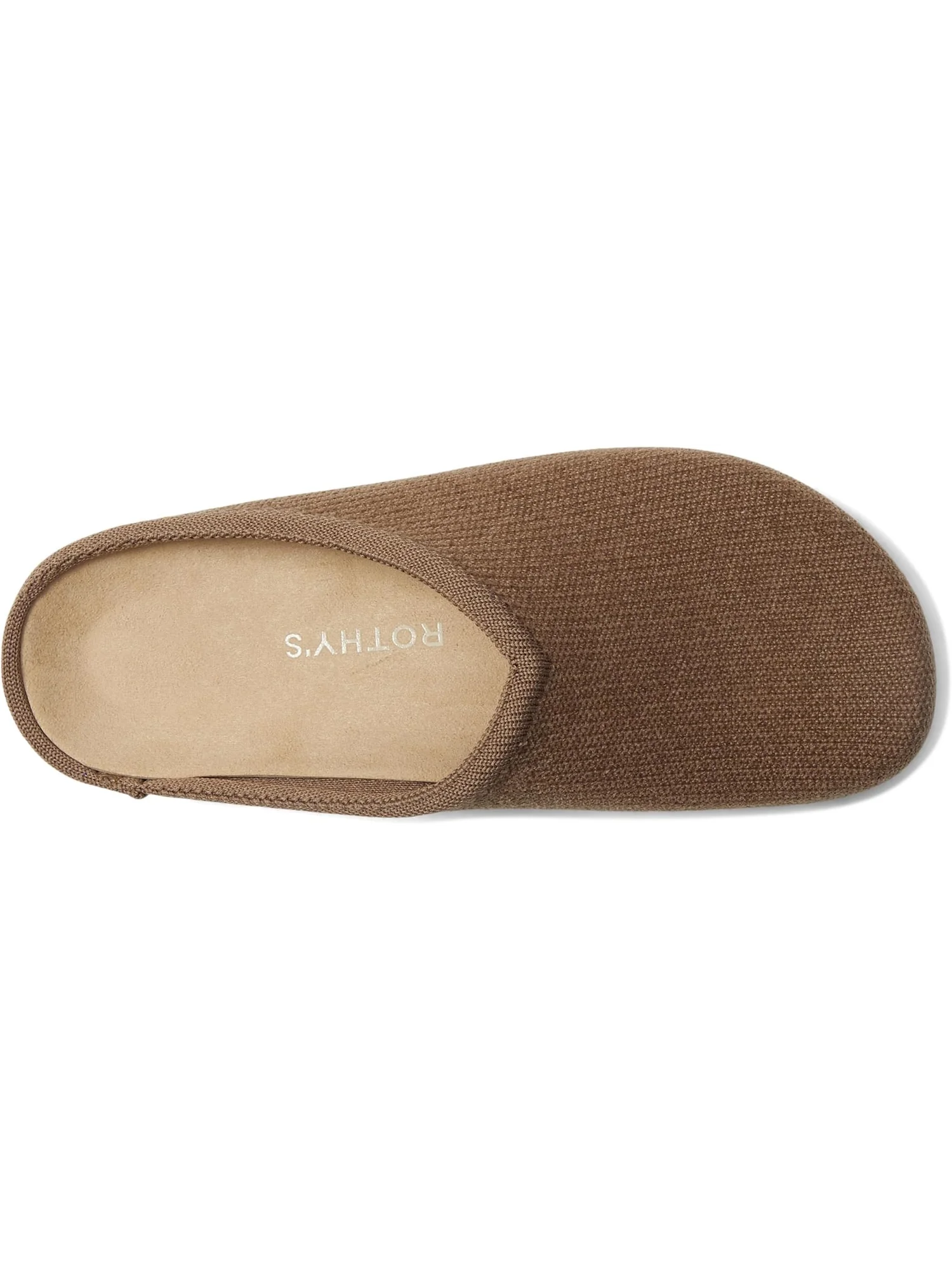 Сабо Rothy's Women's The Revelvet Casual Clog, Revelvet Portobello — изображение 2 из 7, коричневый