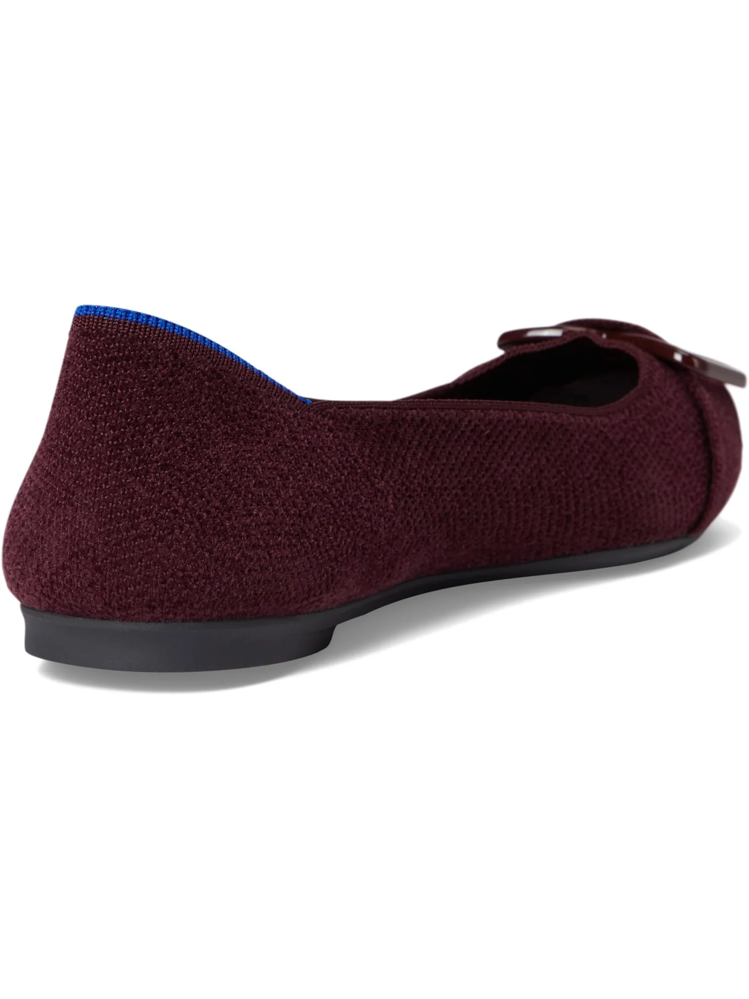 Балетки Rothy's Women's The Revelvet Emblem Point II — изображение 5 из 7, фиолетовый
