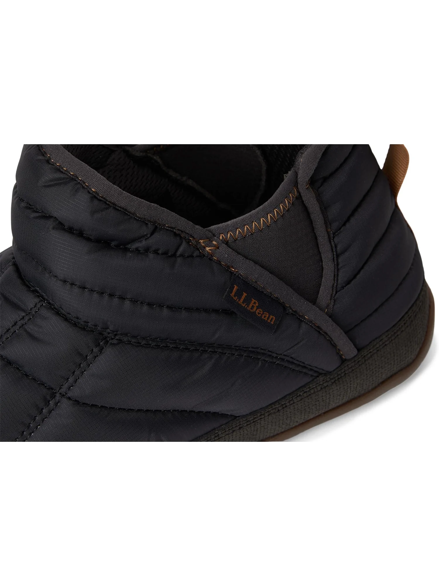 Тапочки L.L.Bean Women's Mountain Classic Bootie II Quilt — изображение 6 из 7, классический черный