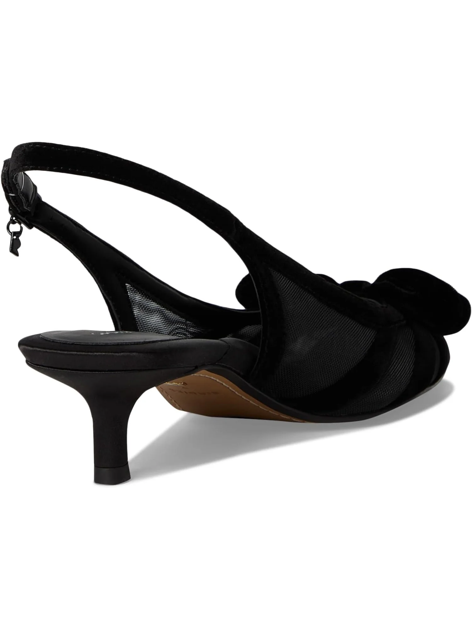 Туфли Birdies Women's Goldfinch Kitten Heel Mesh — изображение 5 из 7, черный