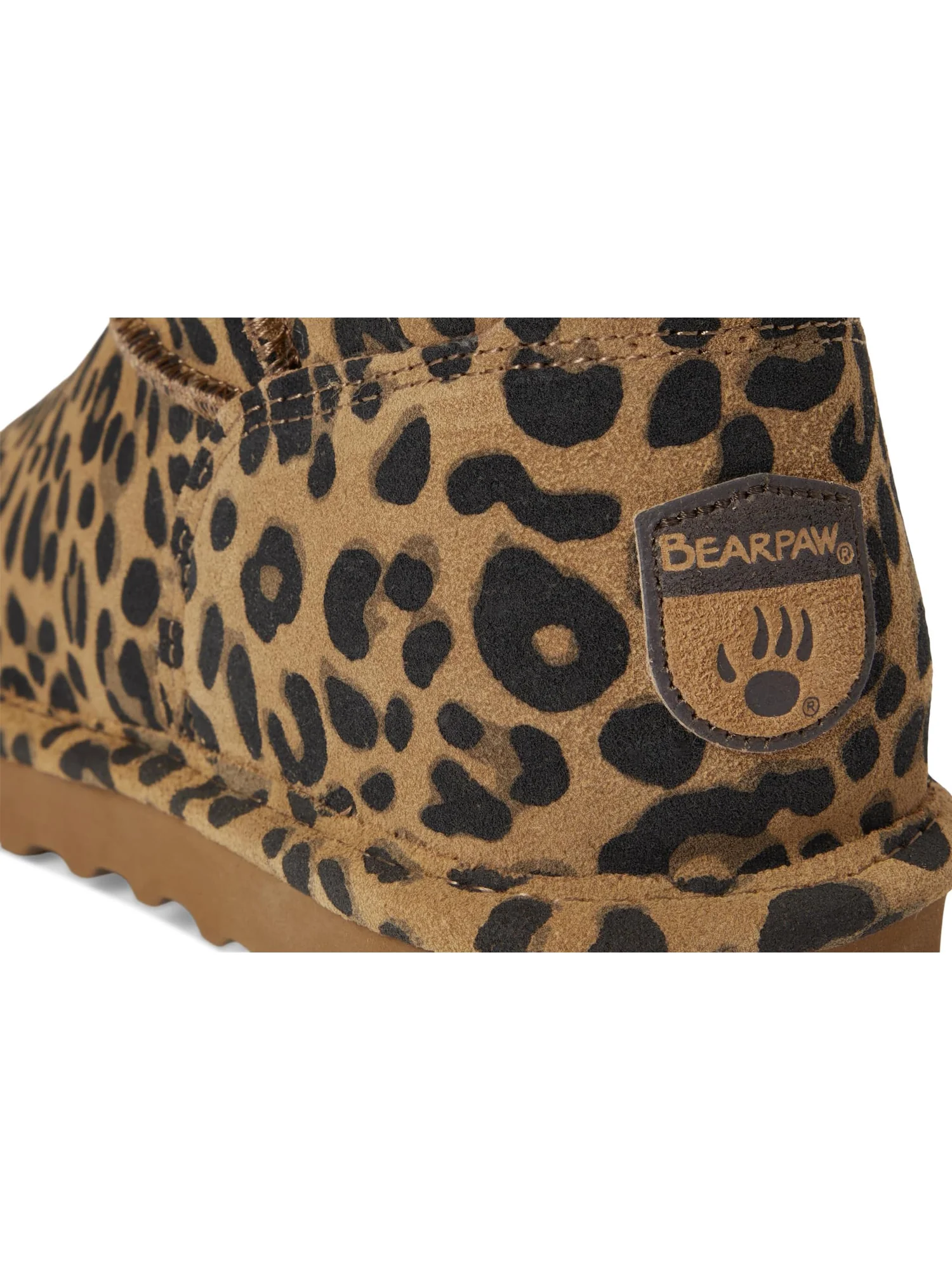 Ботинки Bearpaw Women's Shorty Exotic, Tobacco Leopard — изображение 6 из 7, табачный