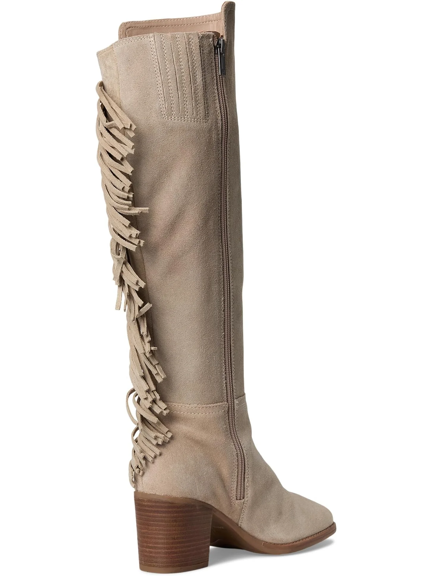 Ботинки Lucky Brand Women's Boswell Fringe Boots — изображение 5 из 7, серый/серый
