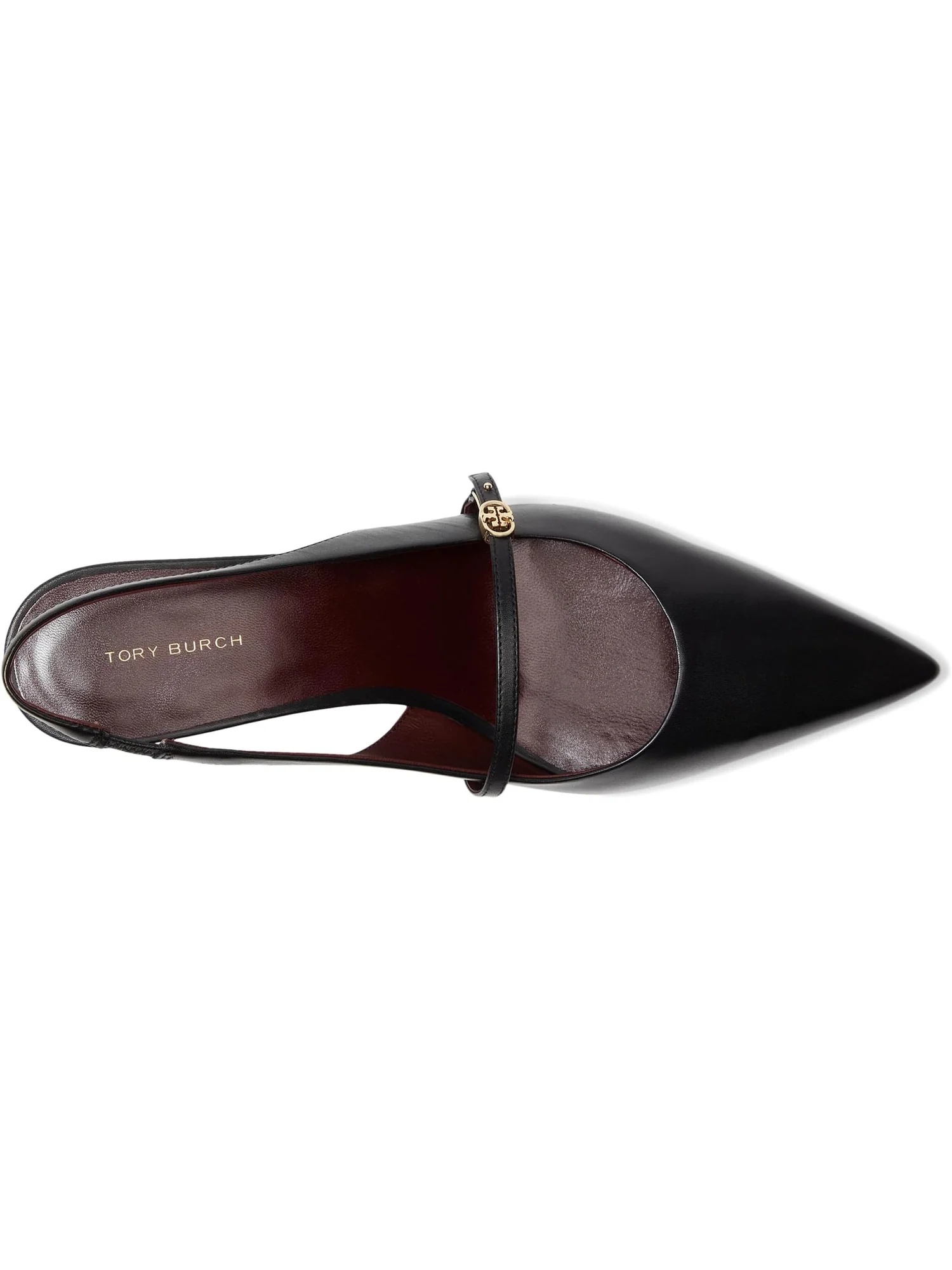 Туфли Tory Burch Women's Double T Buckle Mary Jane Pumps 45mm — изображение 2 из 7, черный/черный