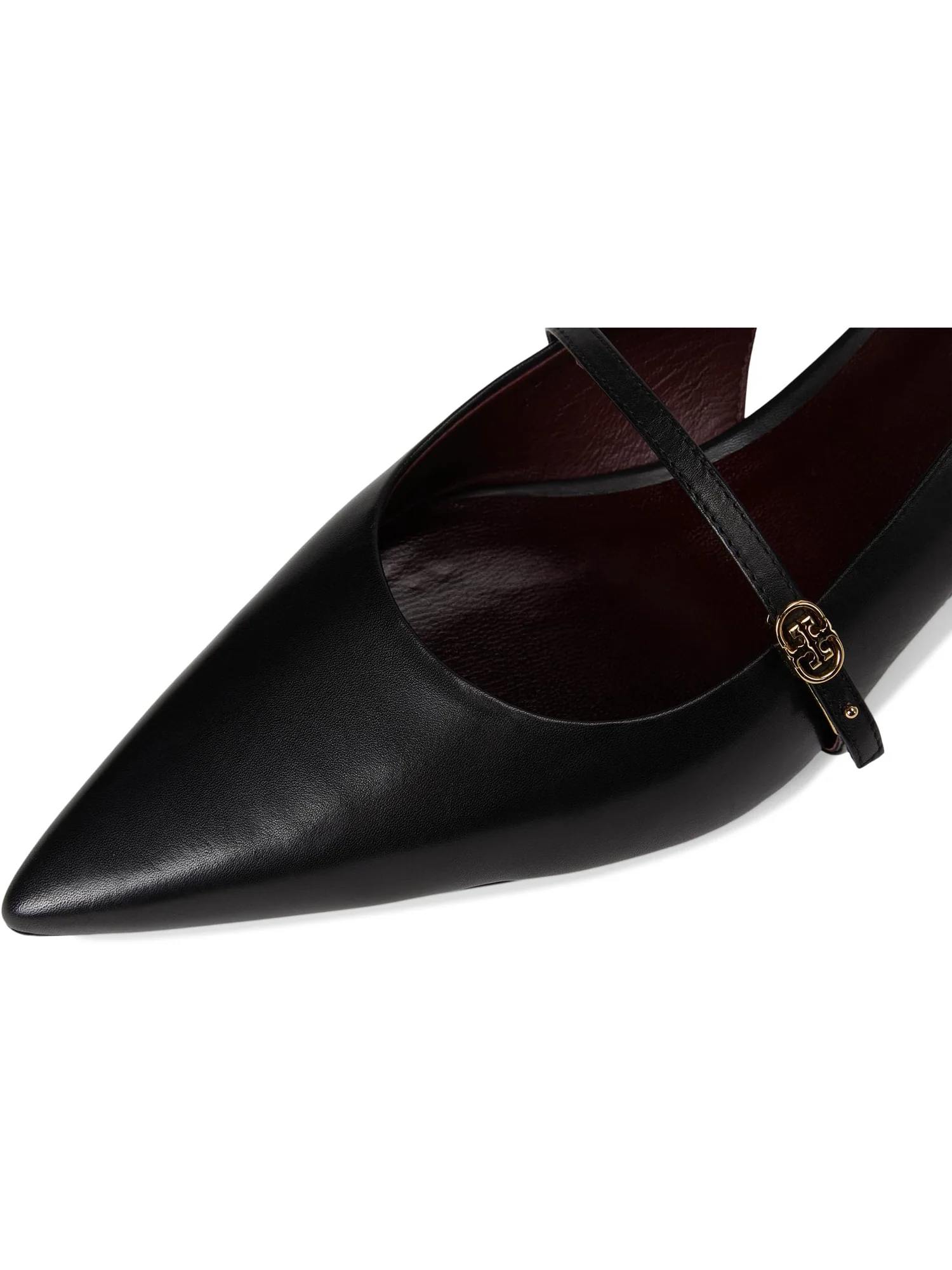 Туфли Tory Burch Women's Double T Buckle Mary Jane Pumps 45mm — изображение 6 из 7, черный/черный