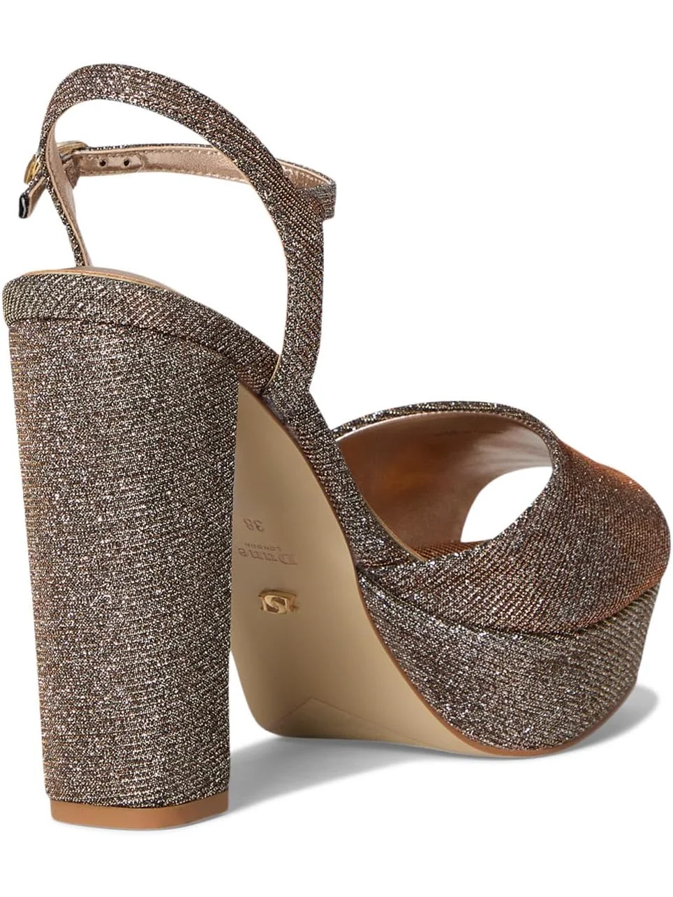 Туфли Dune London Women's Maycie — изображение 5 из 7, золотистый